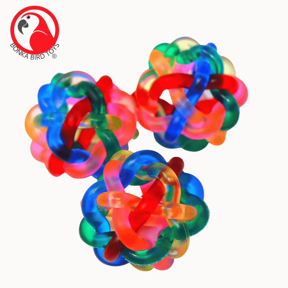2014 1-Inch Wibbly Ball - Bonka Bird Toys