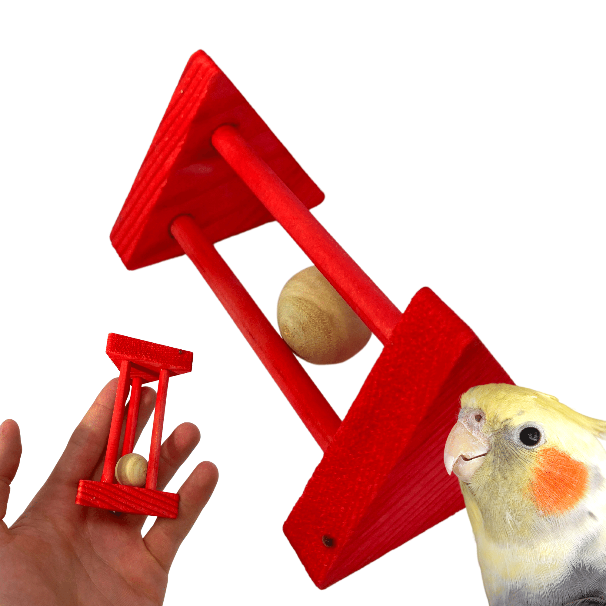 Rattle Cylinder - Bonka Bird Toys