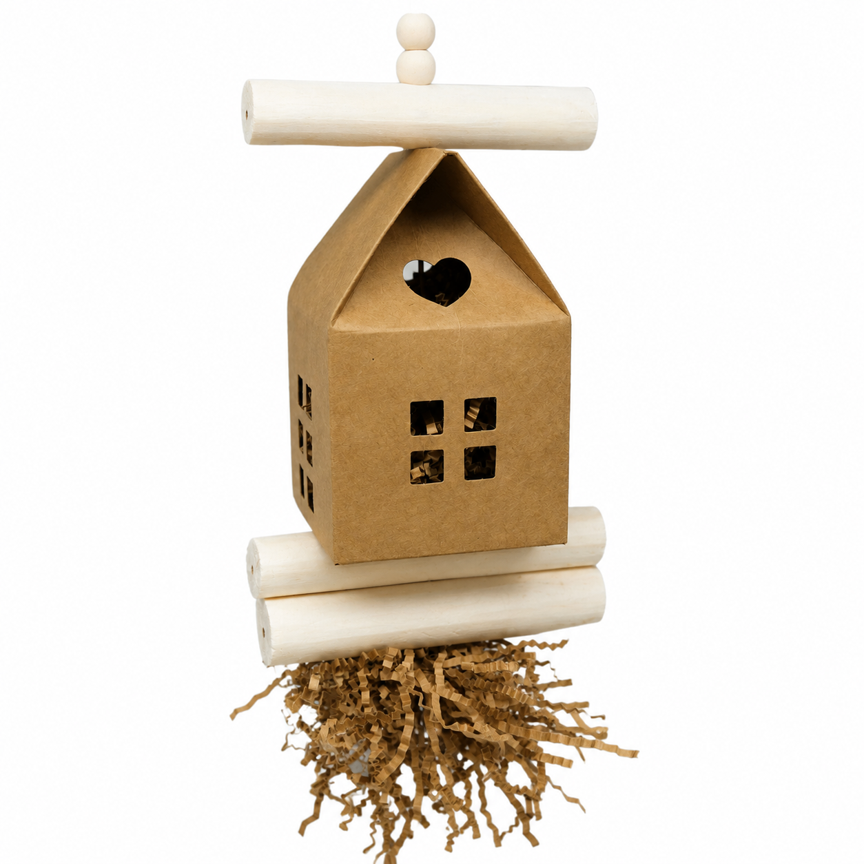 2610 Sola Log Cabin - Bonka Bird Toys