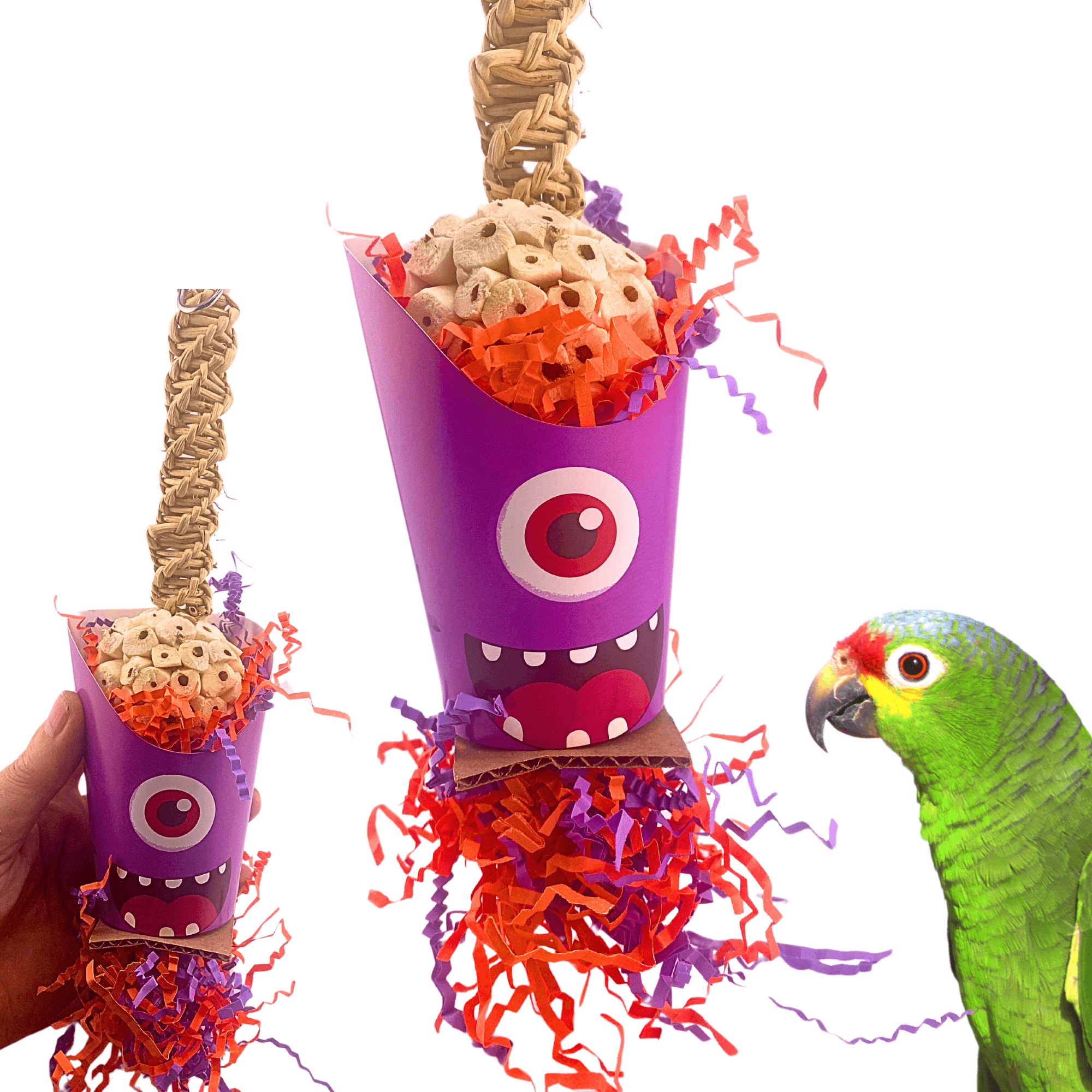 2708 Halloween Monster Cup - Bonka Bird Toys