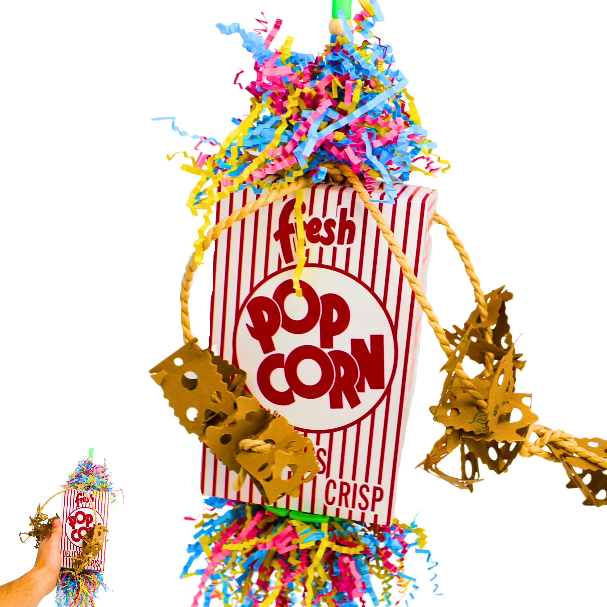 2318 Popcorn Explosion - Bonka Bird Toys