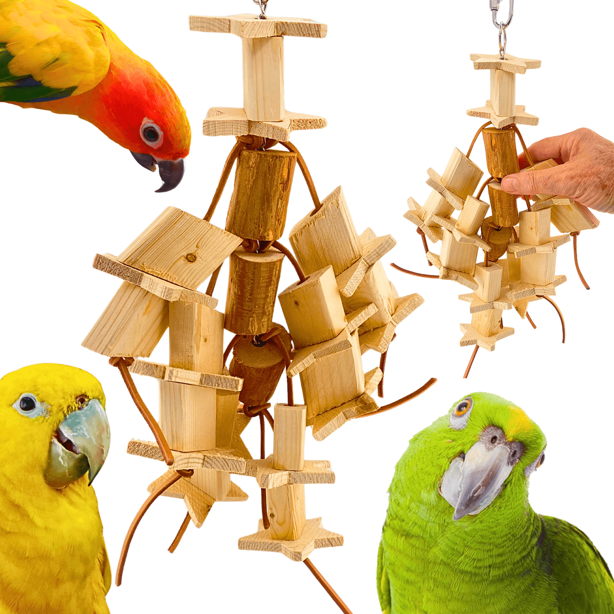 1152 Stellar Chomp Tower - Bonka Bird Toys