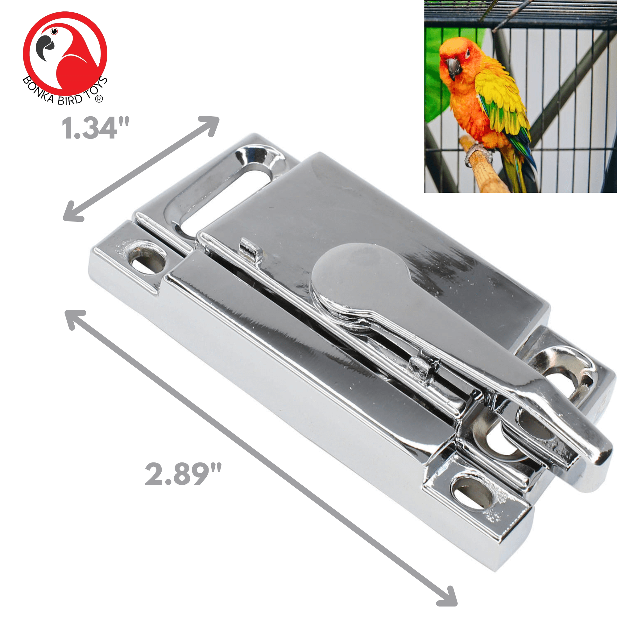 30001H Half Circle Lock - Bonka Bird Toys