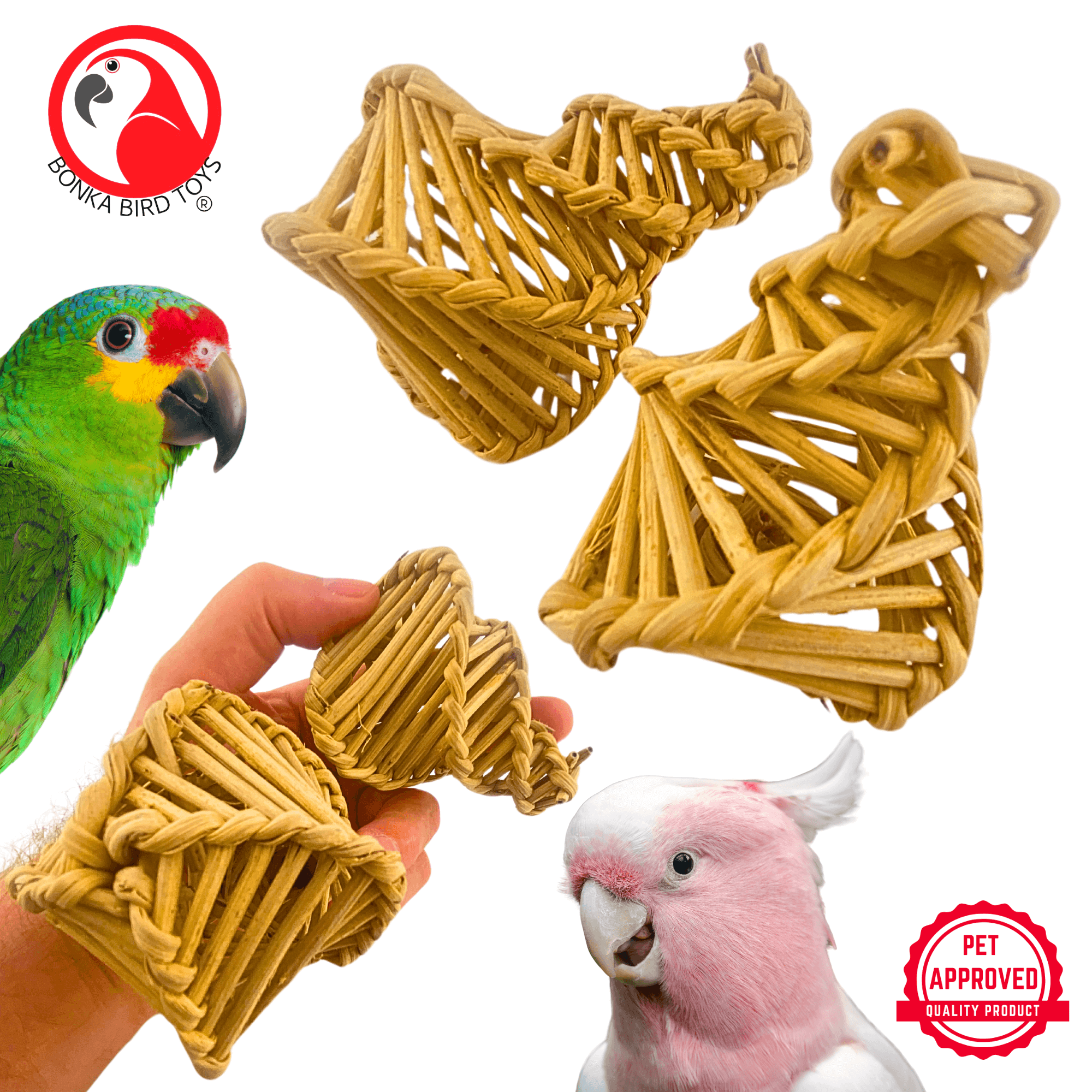 3338 Pk2 Twisted Vine - Bonka Bird Toys