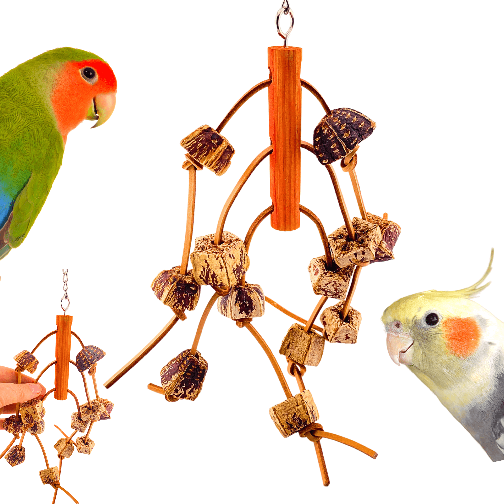 2766 Mahogany Spider - Bonka Bird Toys