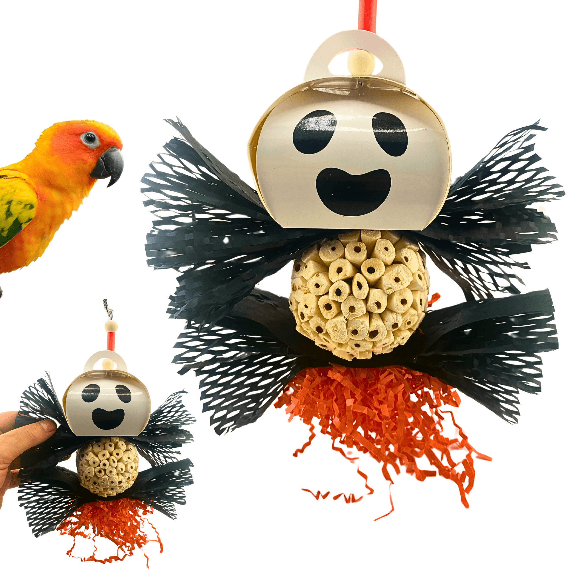 2719 Spooky Halloween Ghost - Bonka Bird Toys