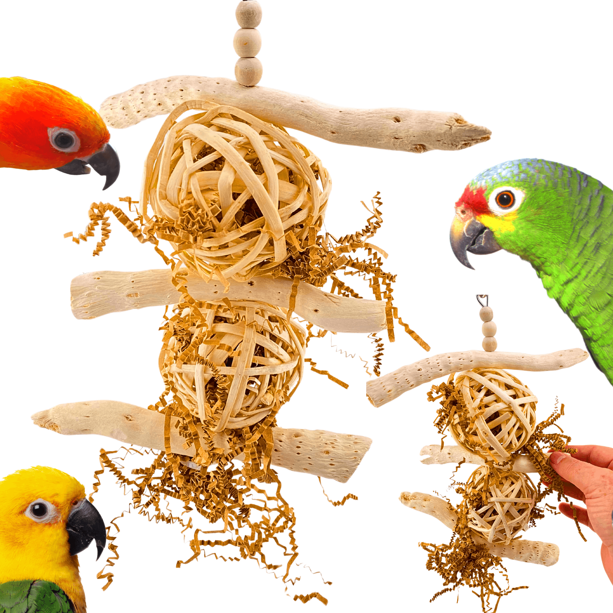 1034 Driftwood Forage Tower - Bonka Bird Toys