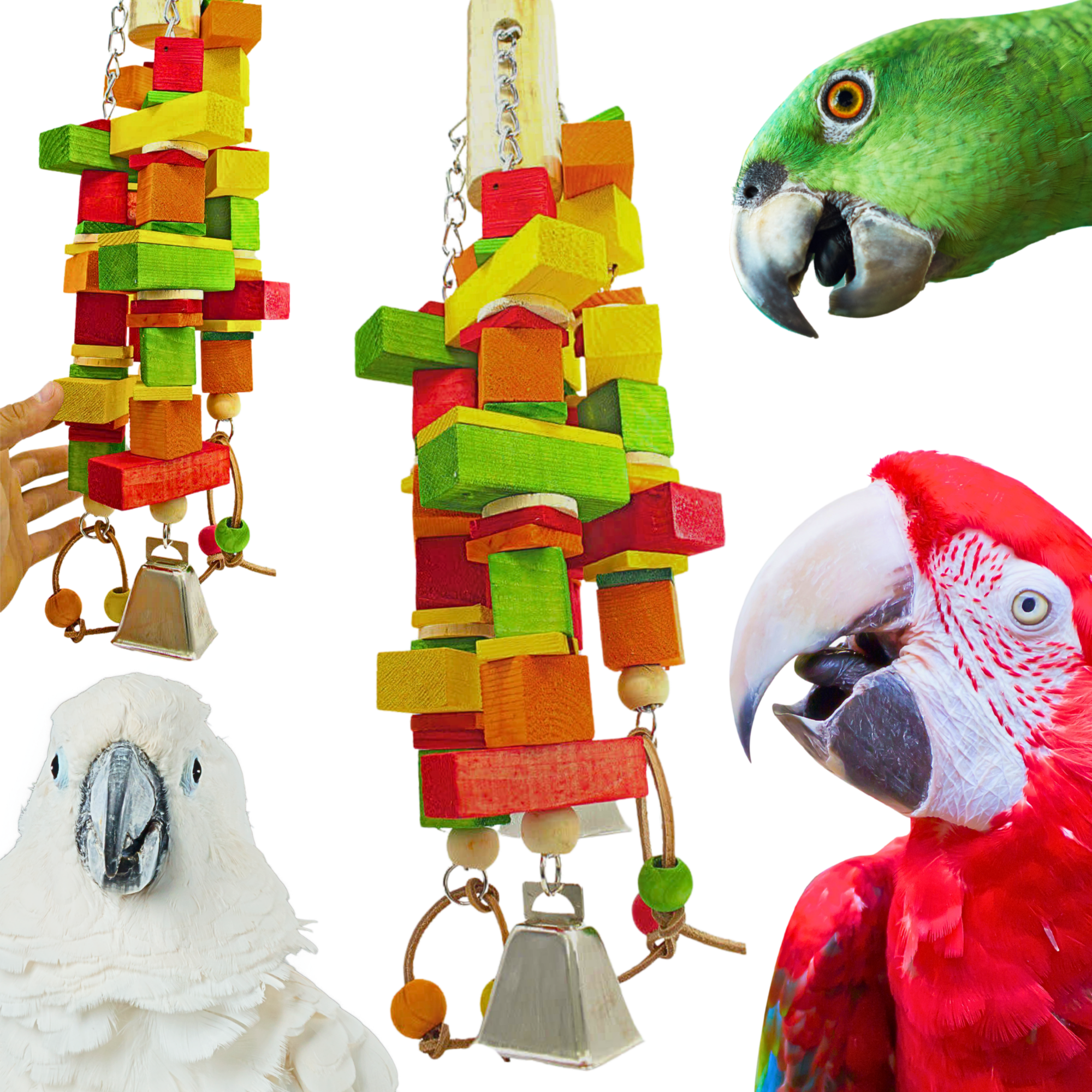 1131 Giant oblong chew - Bonka Bird Toys