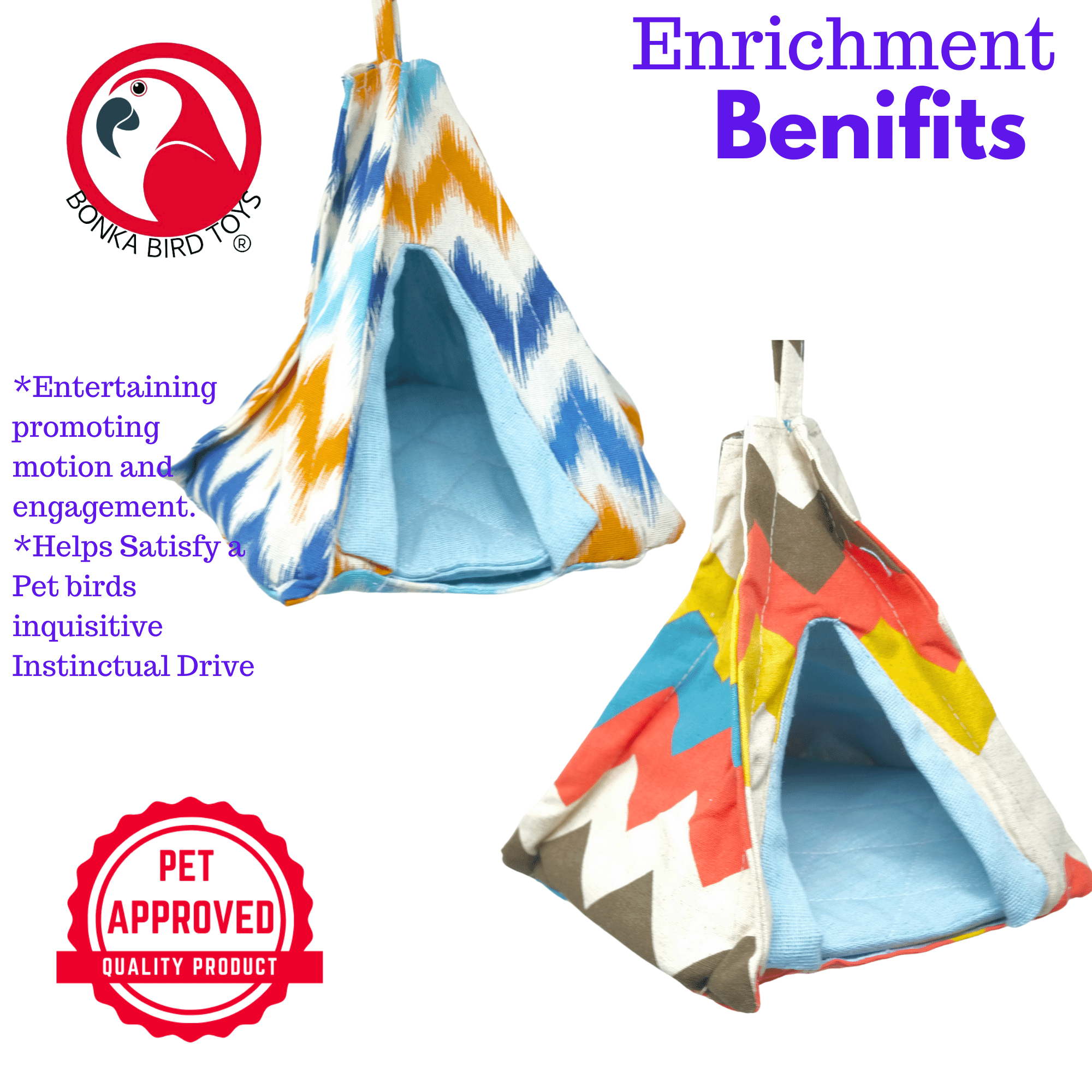 Swing Tent On Sale! - Bonka Bird Toys