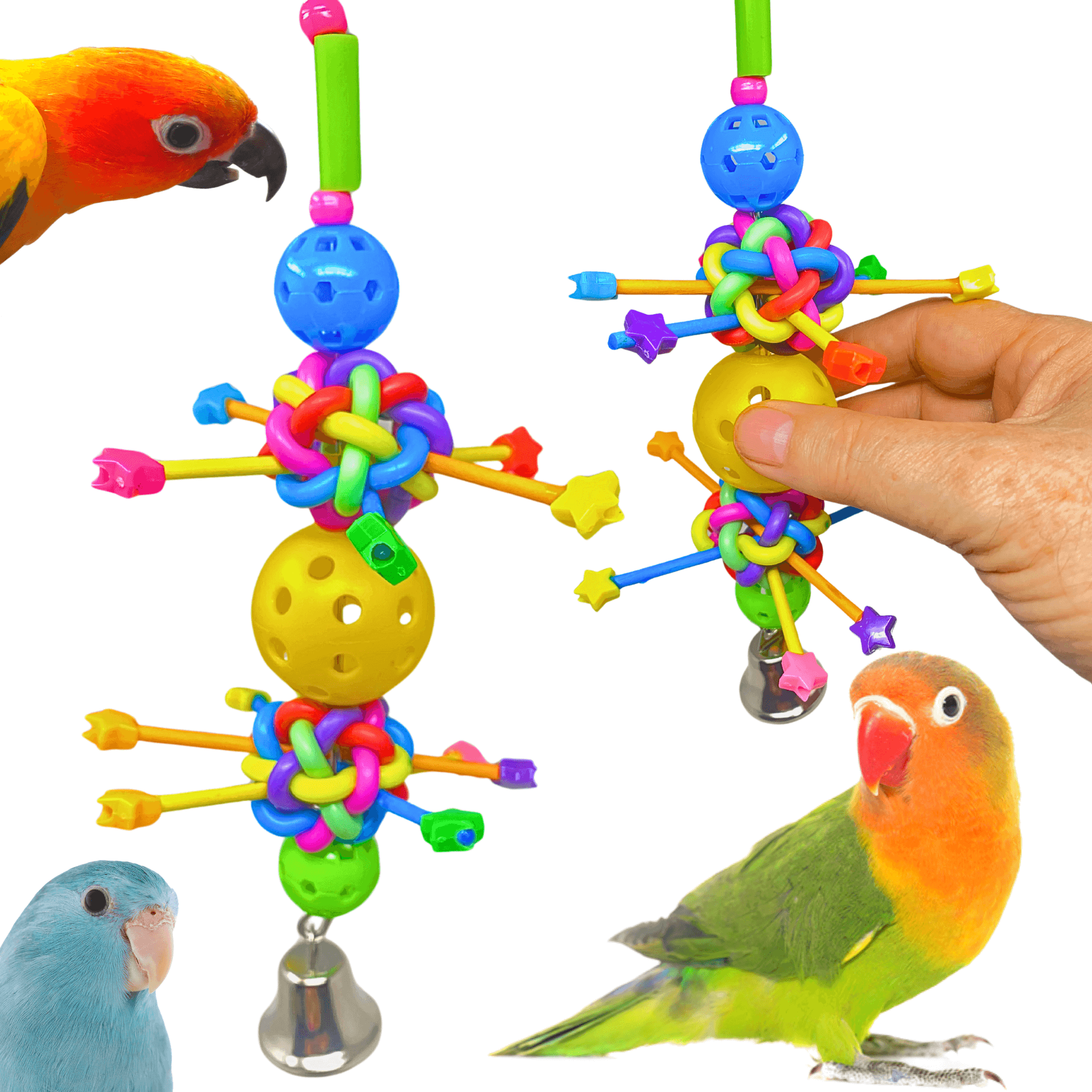 3934 Starburst Spinner - Bonka Bird Toys