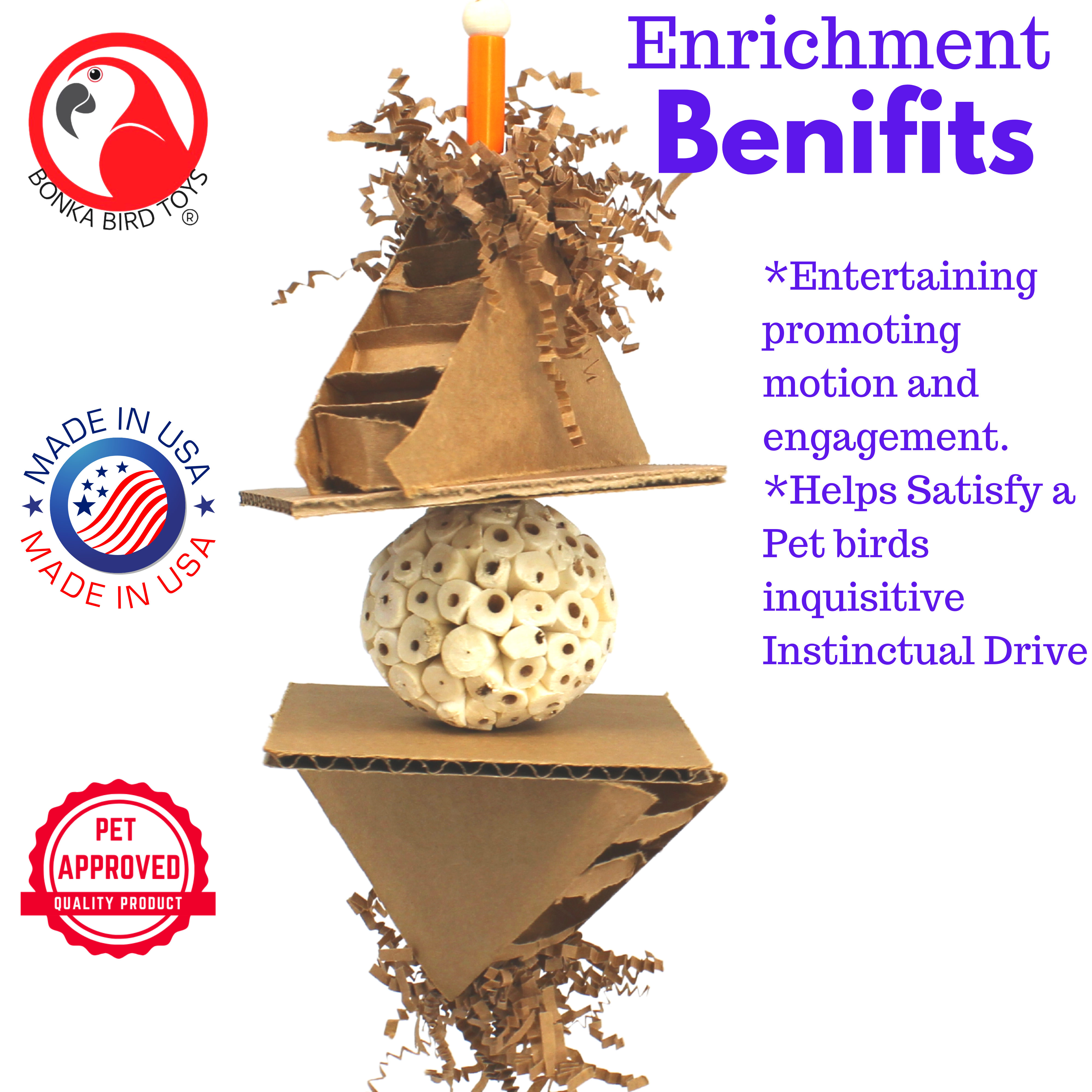 2309 Sola Spaceship - Bonka Bird Toys