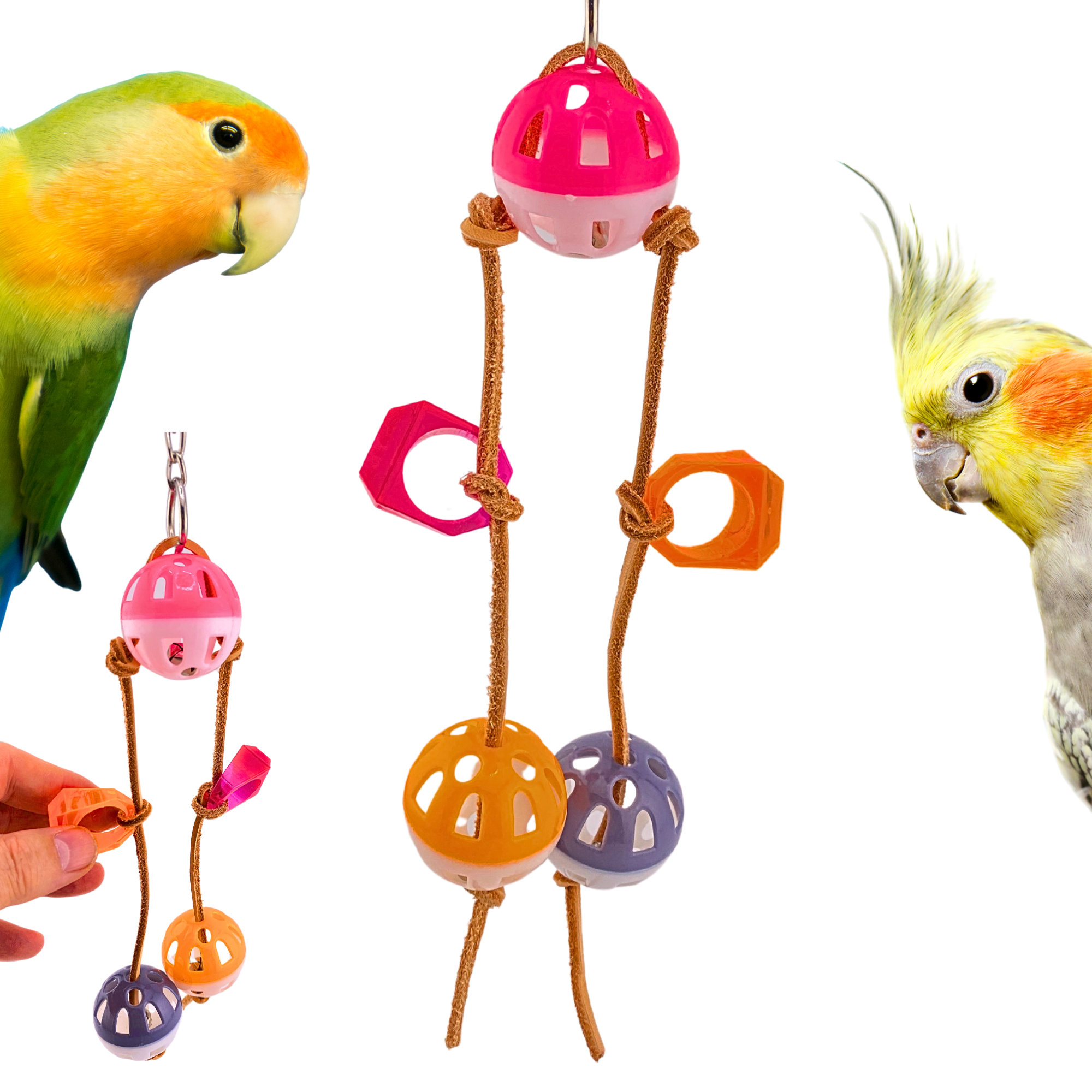 3724 Triple Jingle Ball On Sale! - Bonka Bird Toys