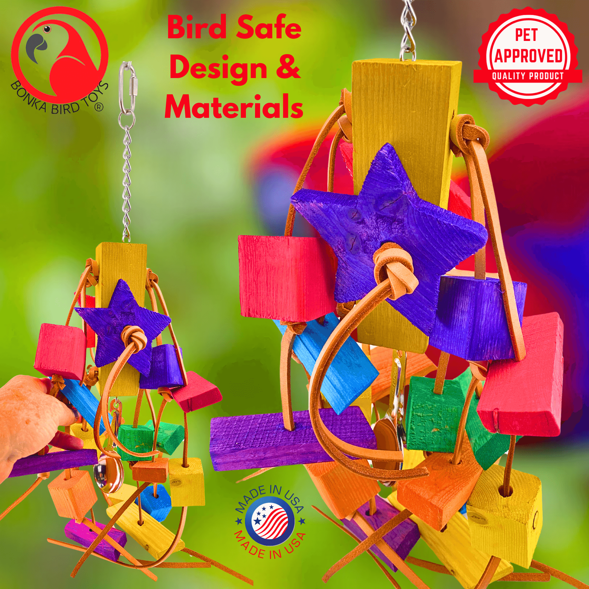 1432 Big Crunch - Bonka Bird Toys