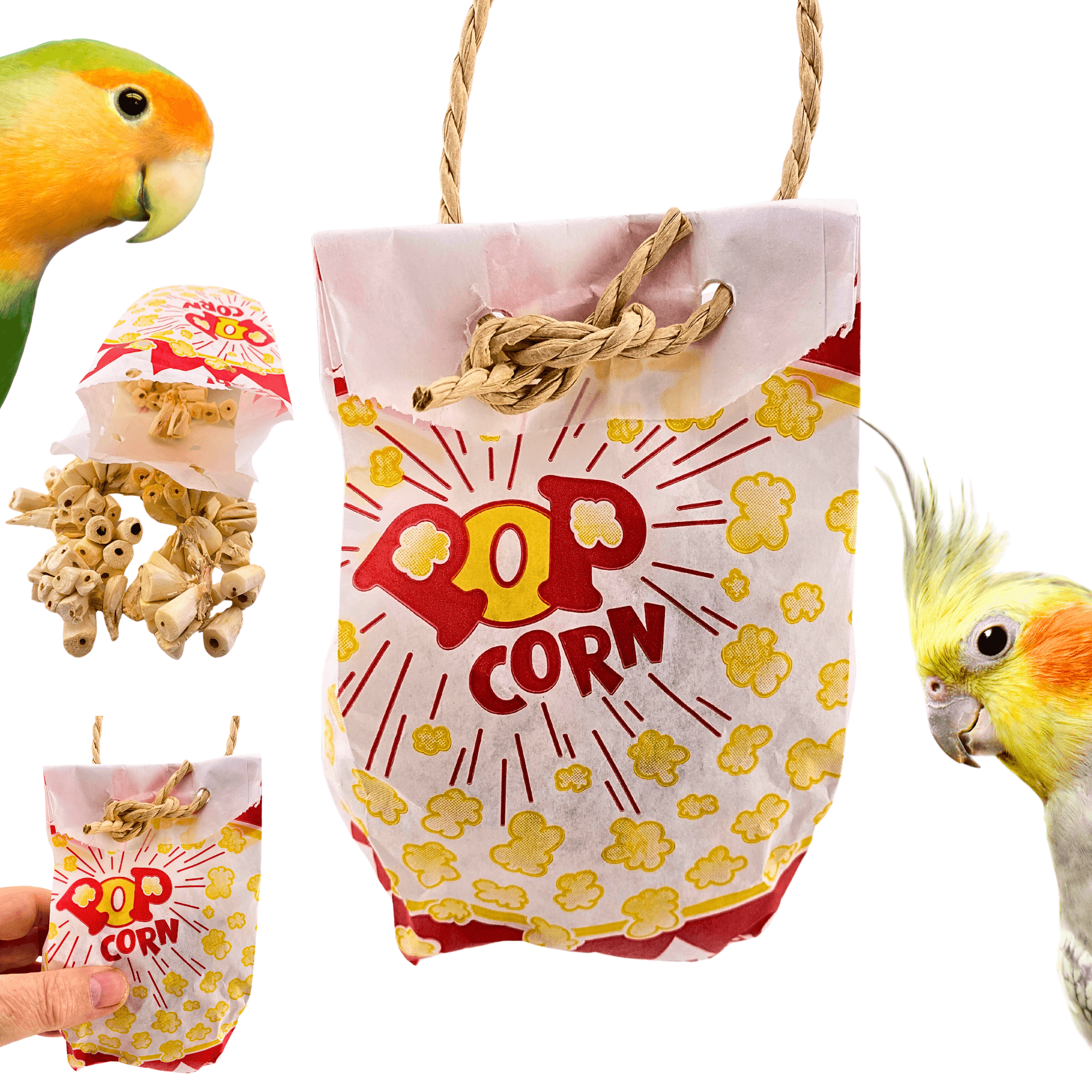 2743 Sola Popcorn Delight - Bonka Bird Toys