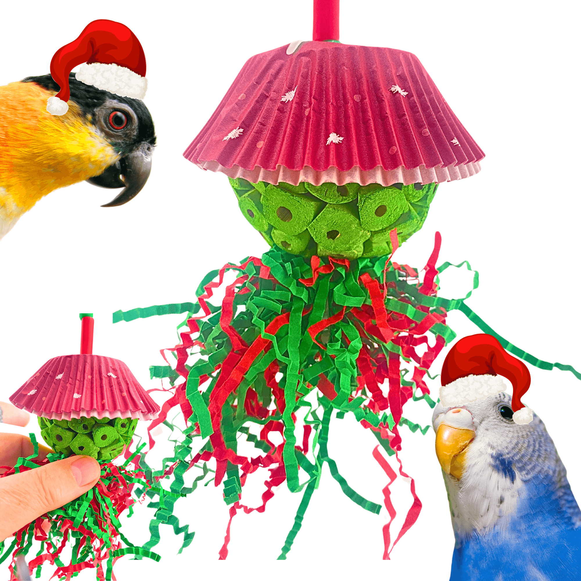 2734 Sola Christmas Tree Shade - Bonka Bird Toys