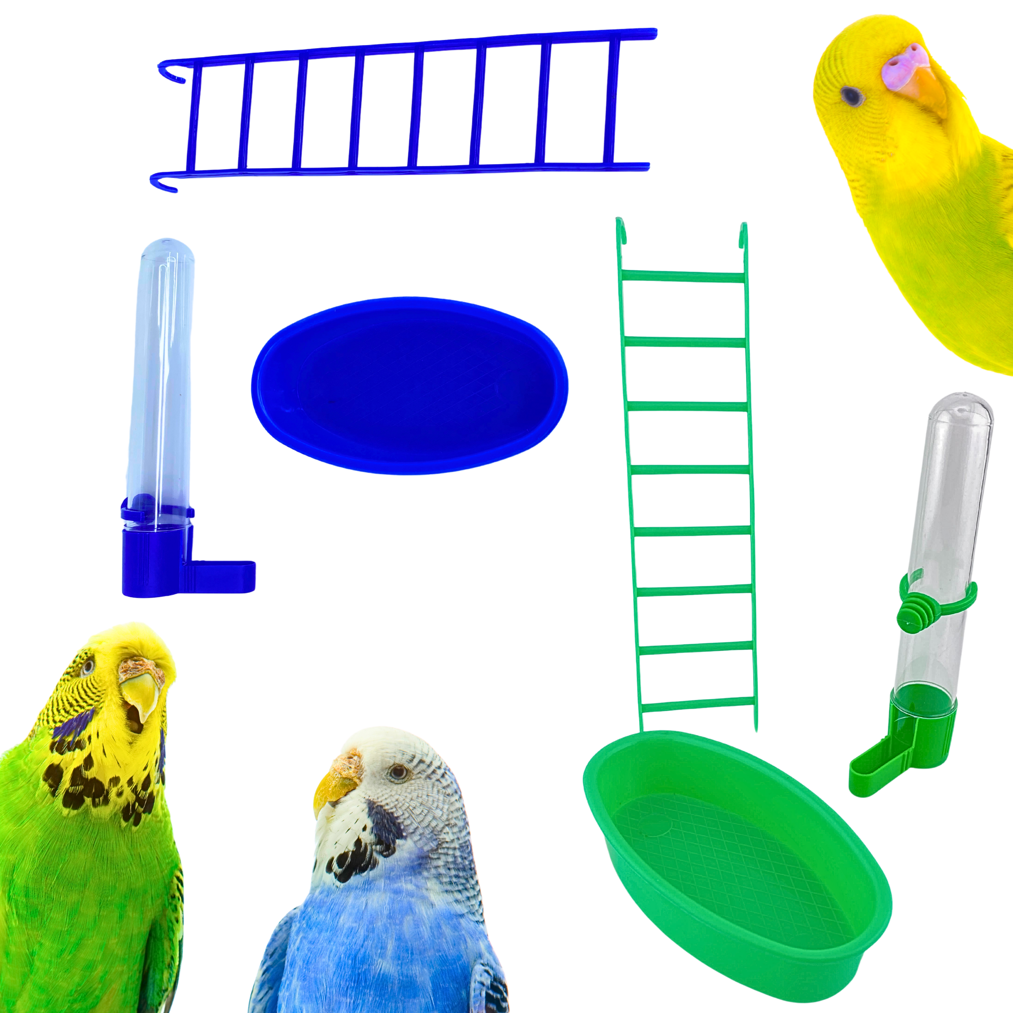3861 Pk3 Combo Small Bird Set - Bonka Bird Toys