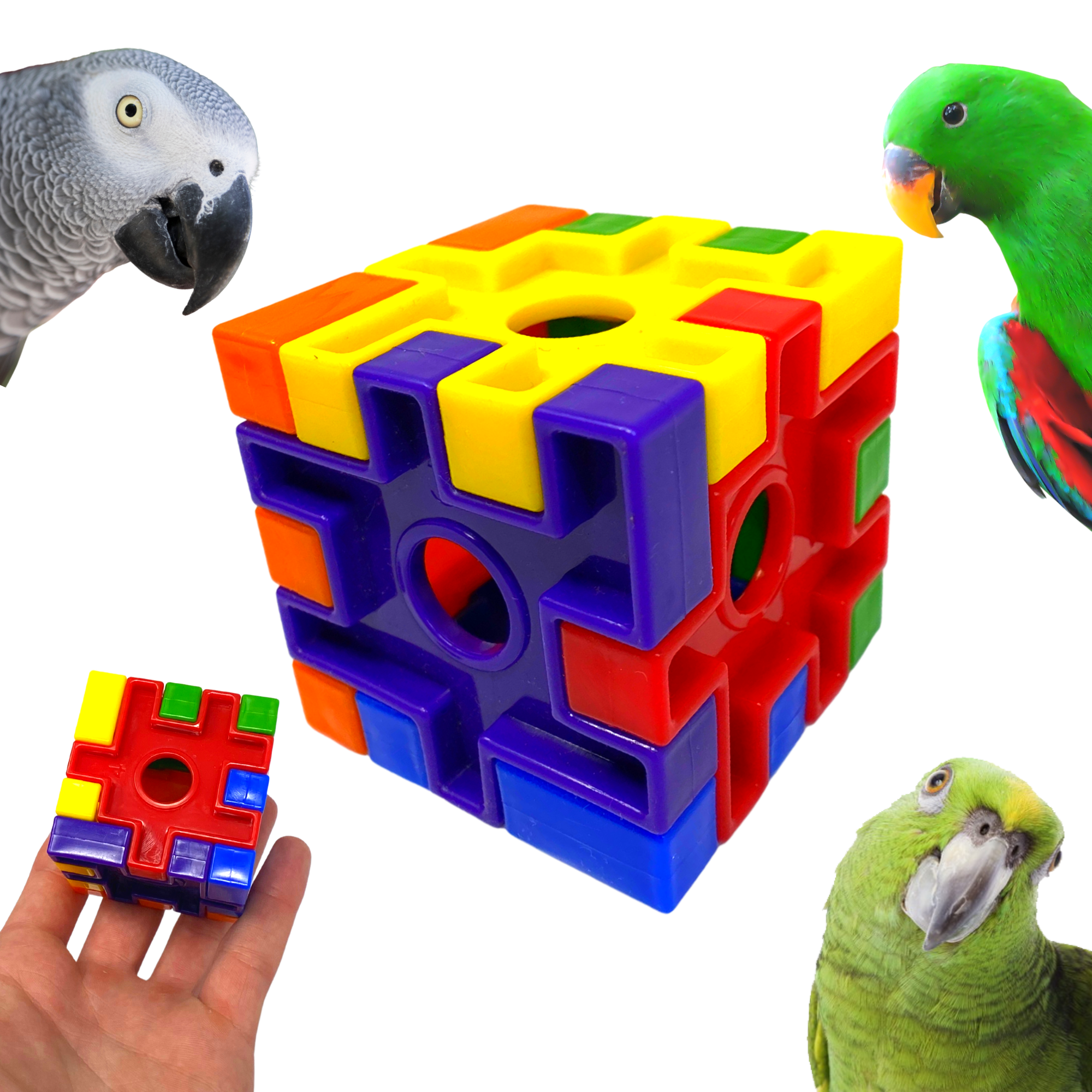 2920 Puzzle Cube - Bonka Bird Toys