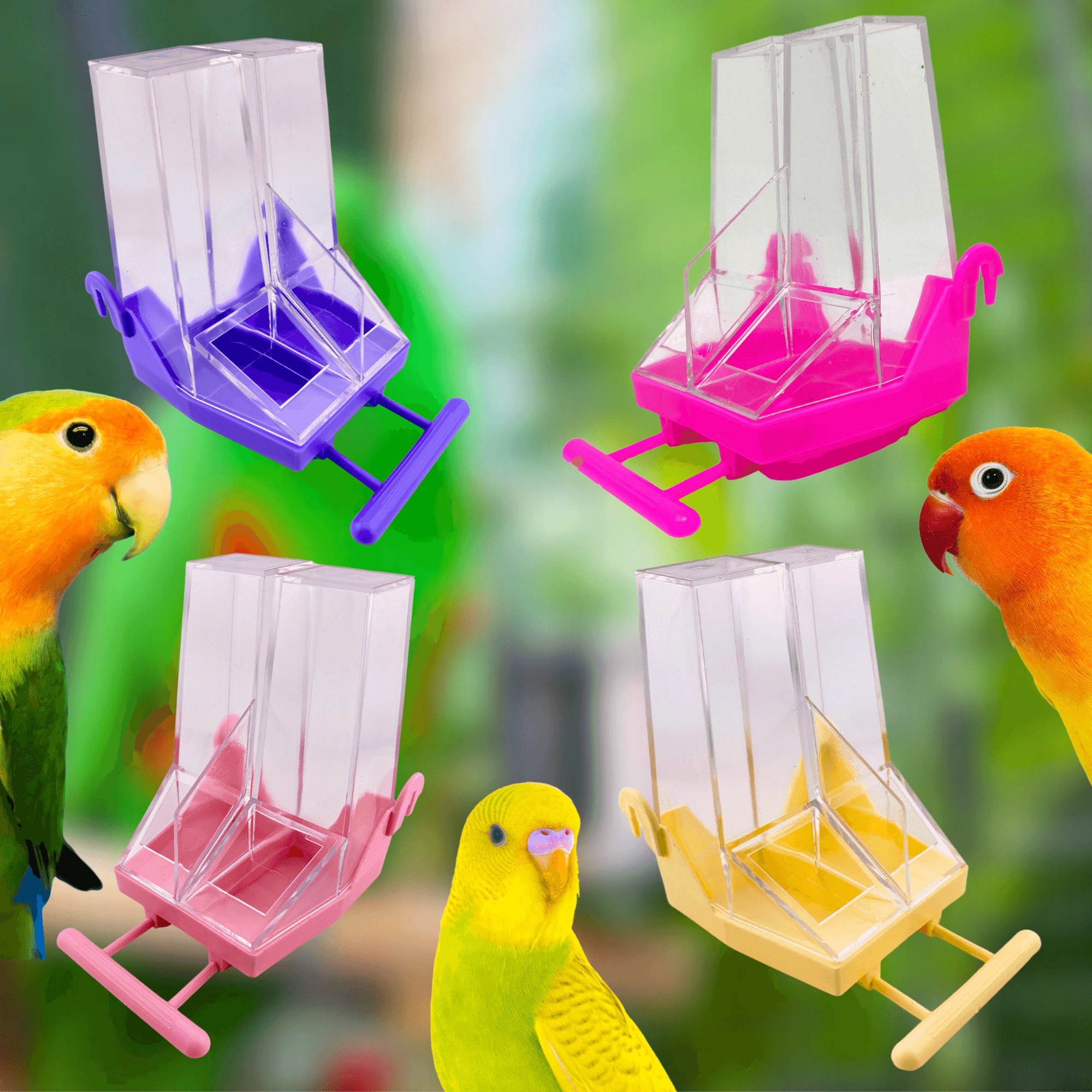 6019 Double Feeder - Bonka Bird Toys