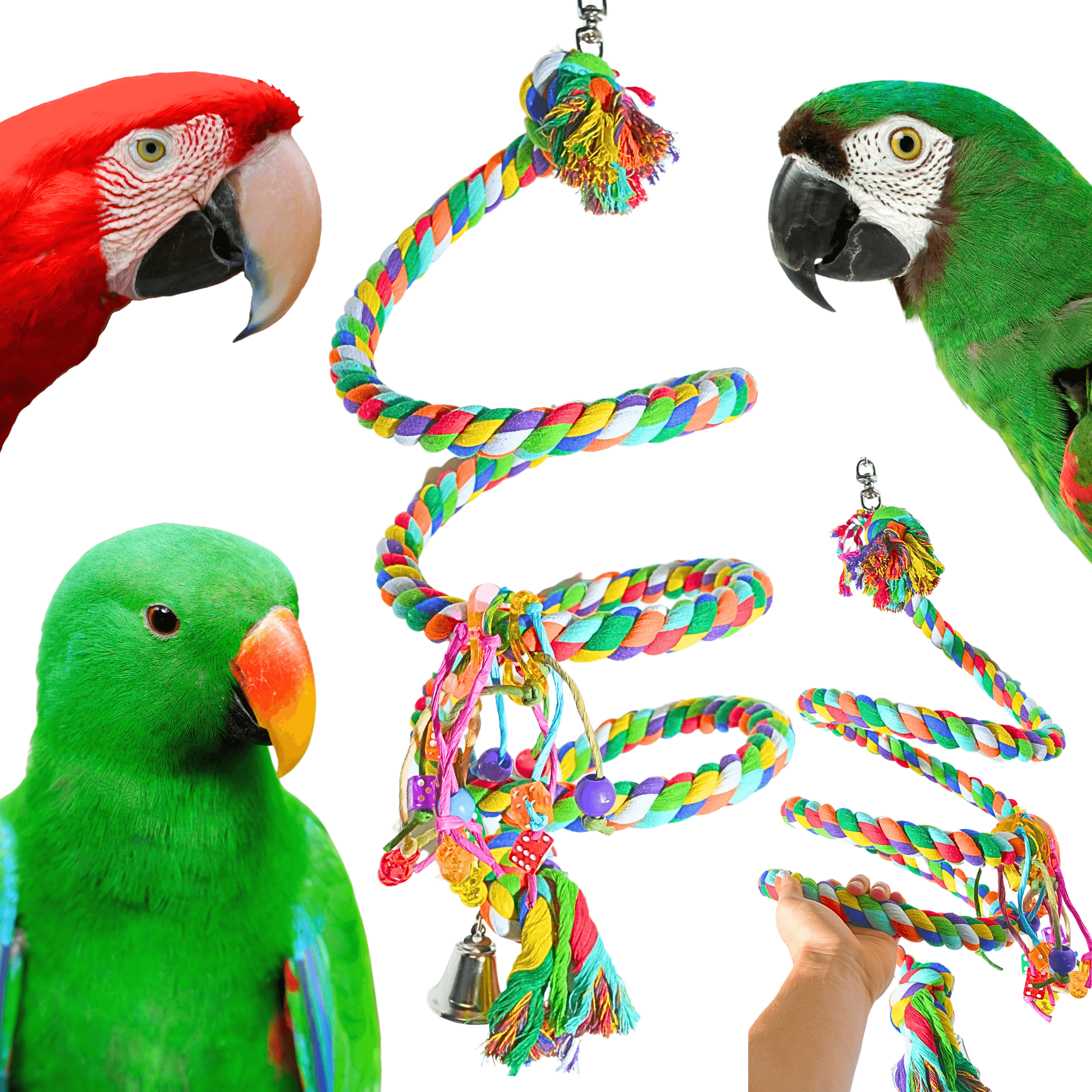 1962 Huge Rope Boing - Bonka Bird Toys