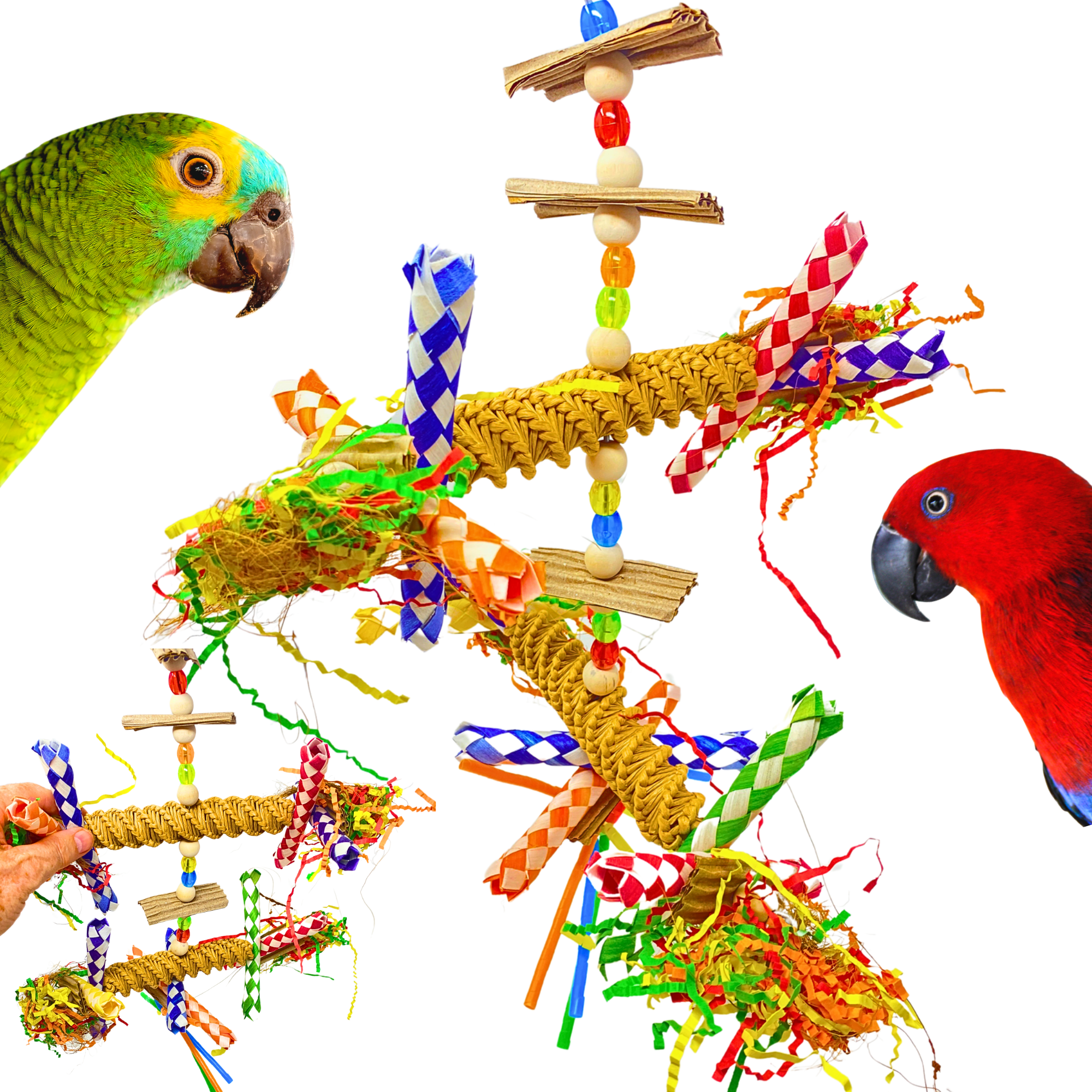 2677 Big Duo Helix - Bonka Bird Toys