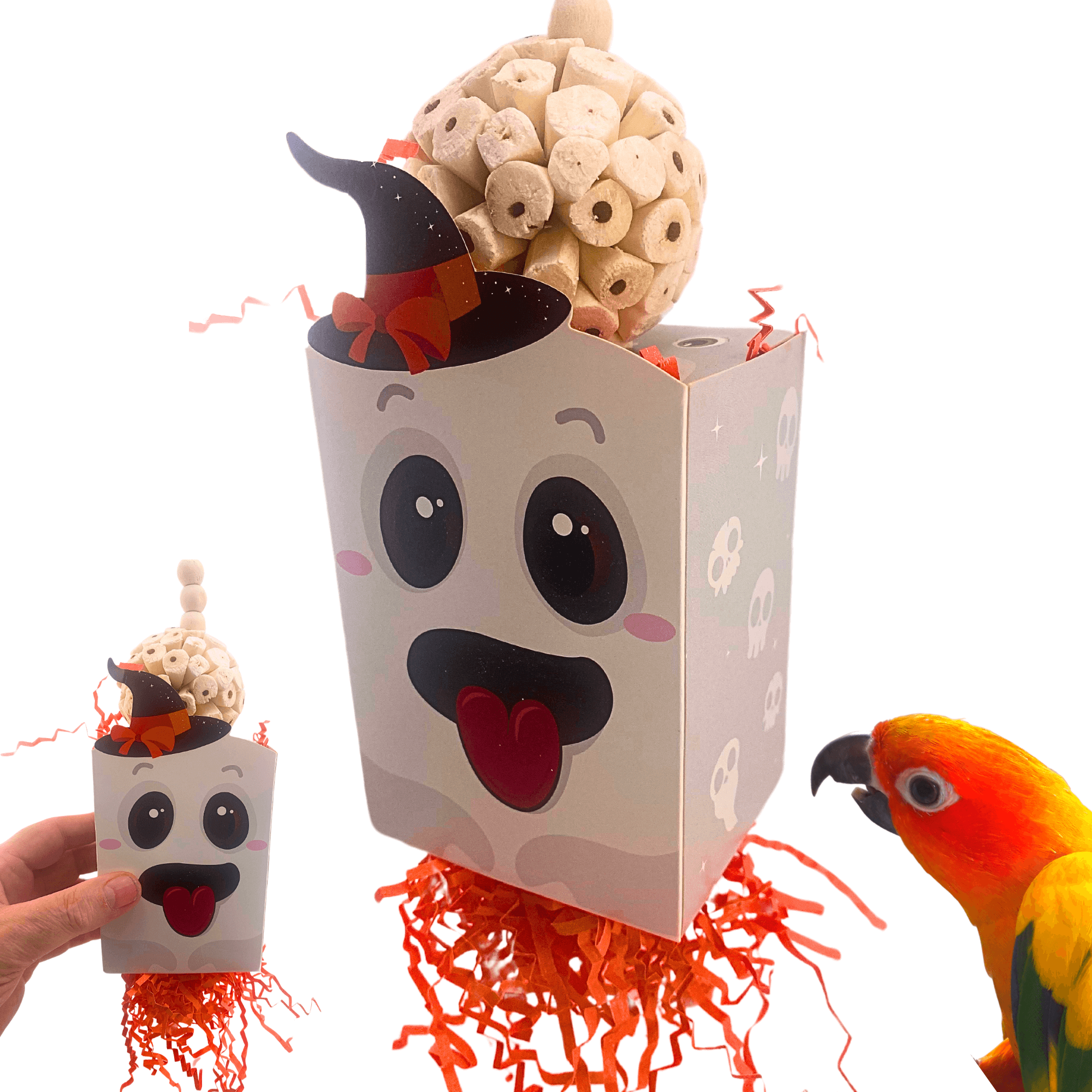 2687 Halloween Ghost Box - Bonka Bird Toys