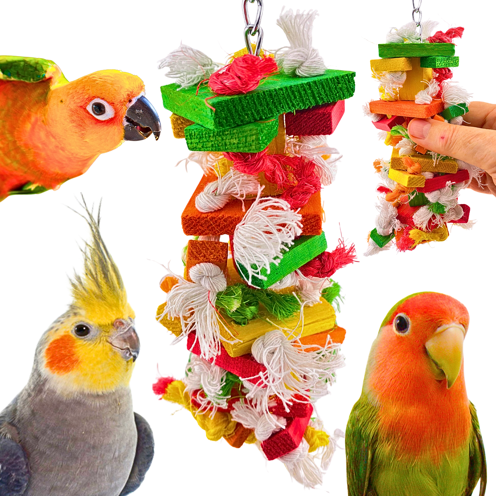 993 Mini Block Tower - Bonka Bird Toys