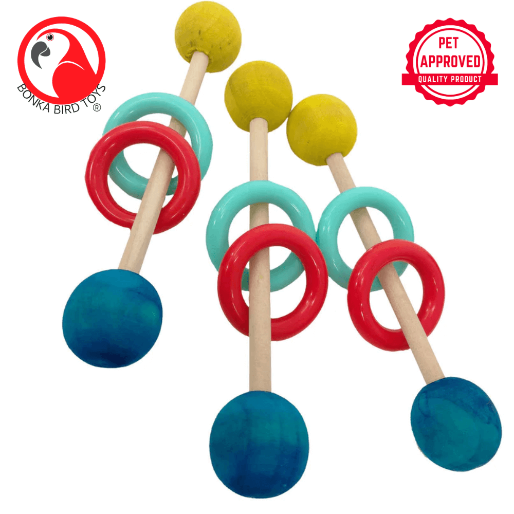 1630 Small Rattle - Bonka Bird Toys