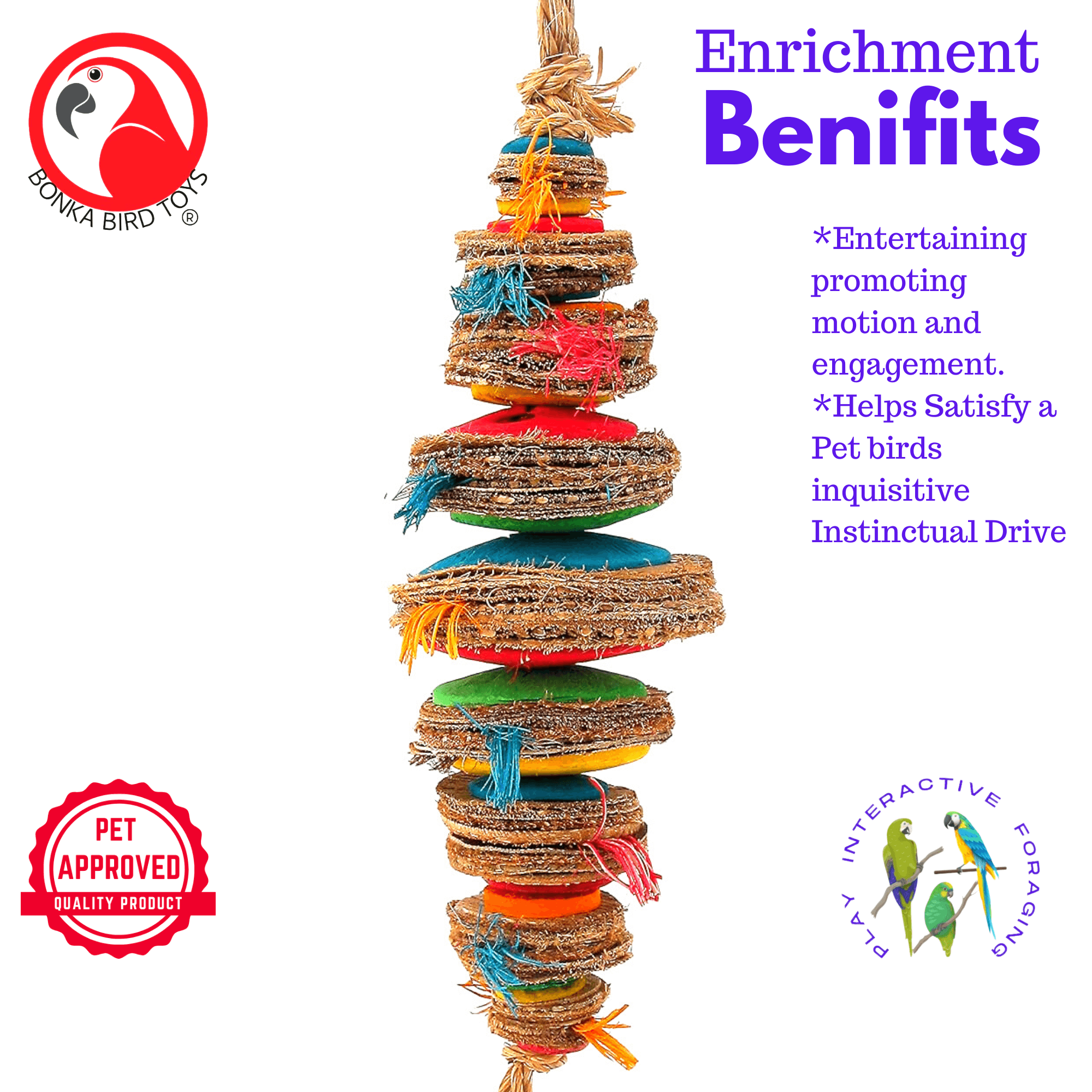 41342 Medium Venus - Bonka Bird Toys