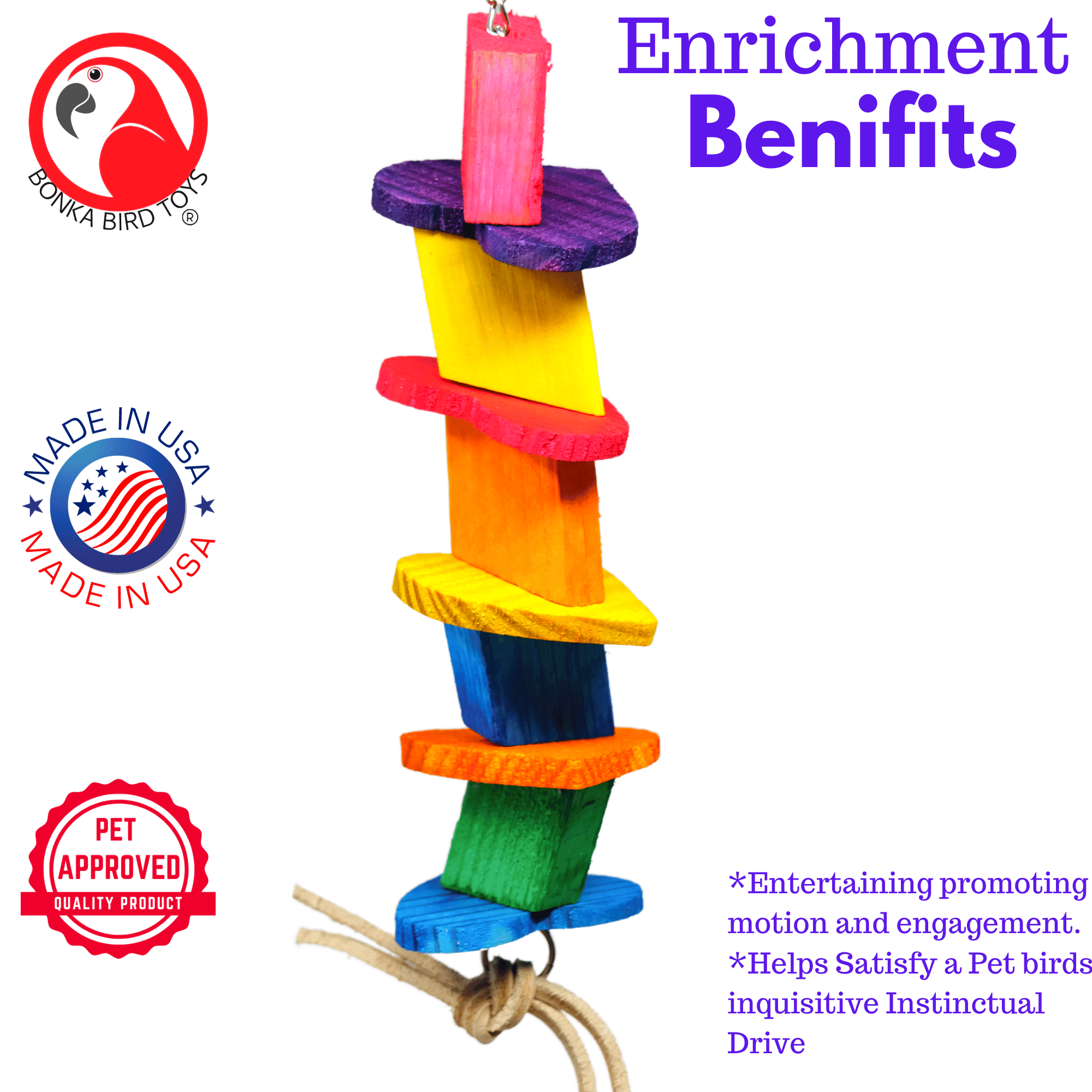 1512 Heart - Bonka Bird Toys