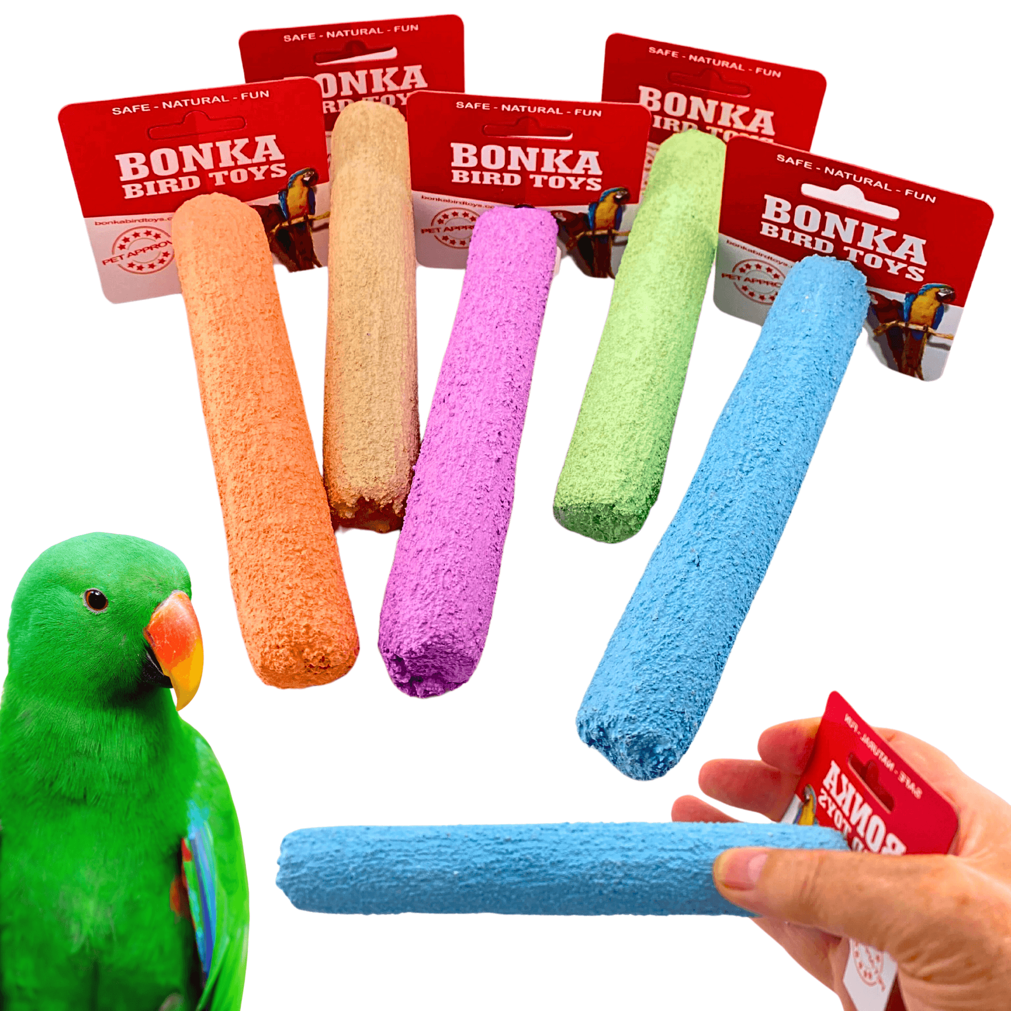1434 Medium Conditioning Perch - Bonka Bird Toys