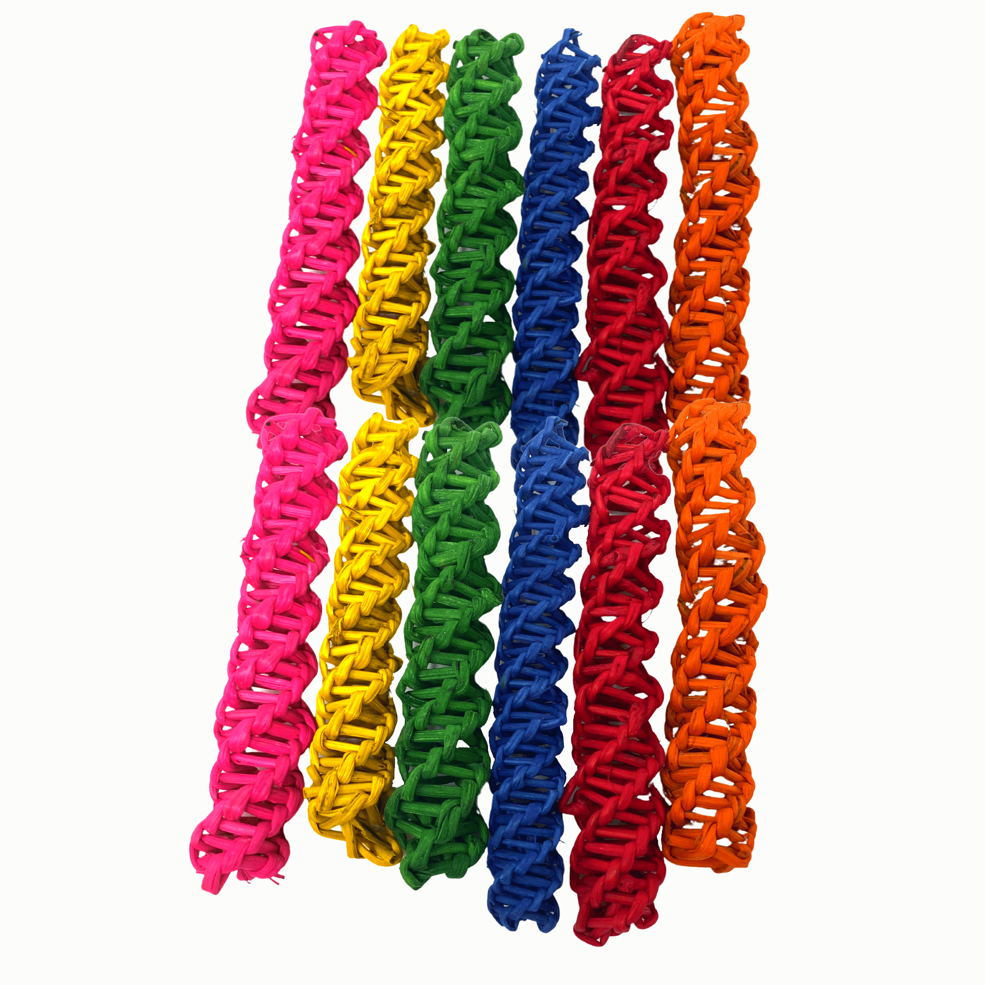 2517 Pk6 Large Colored Vine Ladders - Bonka Bird Toys