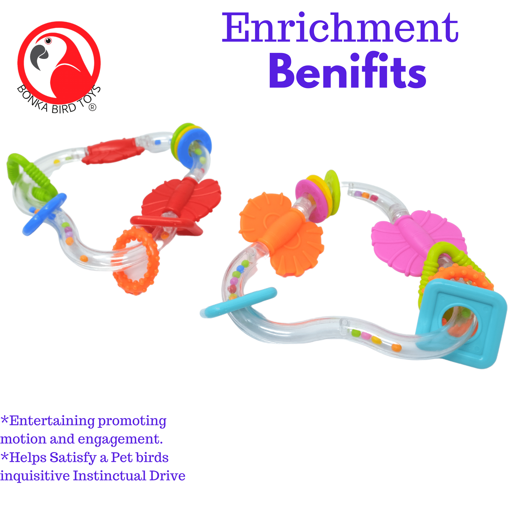 2543 PK2 Puzzle Play - Bonka Bird Toys