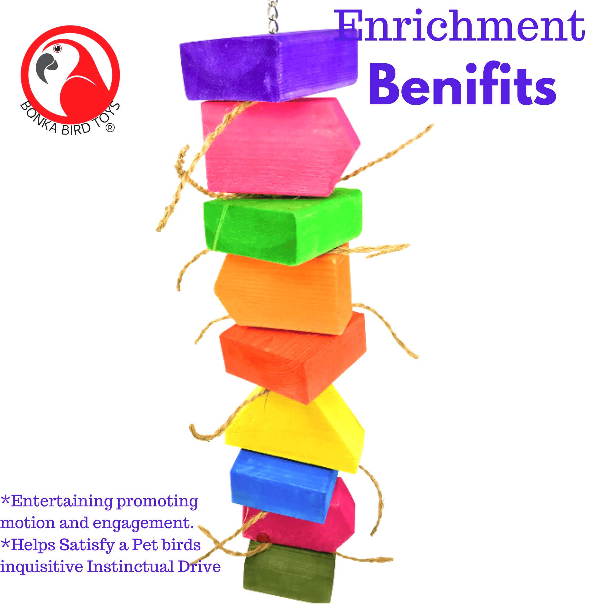 1140 Big Chew - Bonka Bird Toys