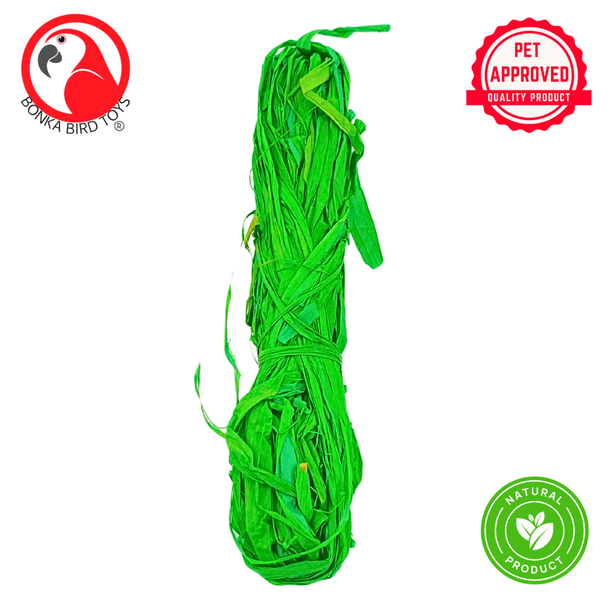 1153 Pk1 Raffia Bundle - Bonka Bird Toys
