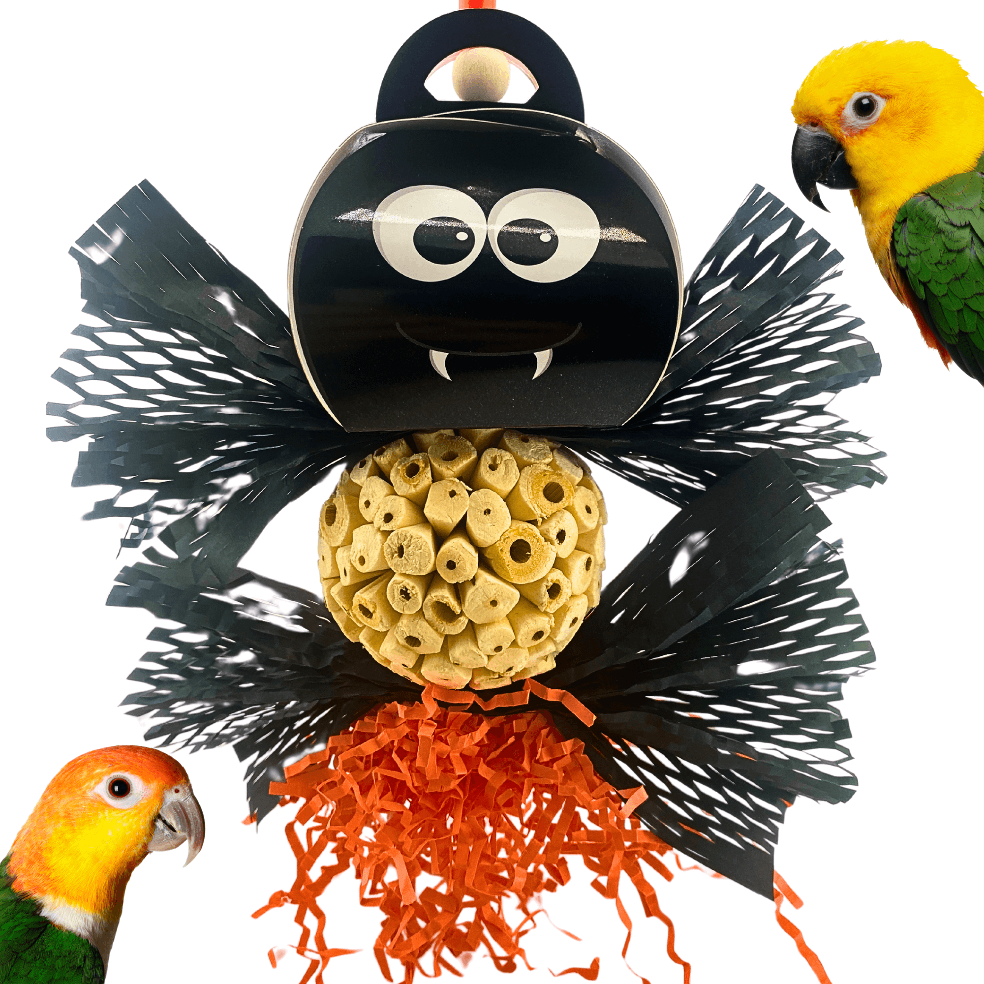 2716 Spooky Halloween Spider - Bonka Bird Toys