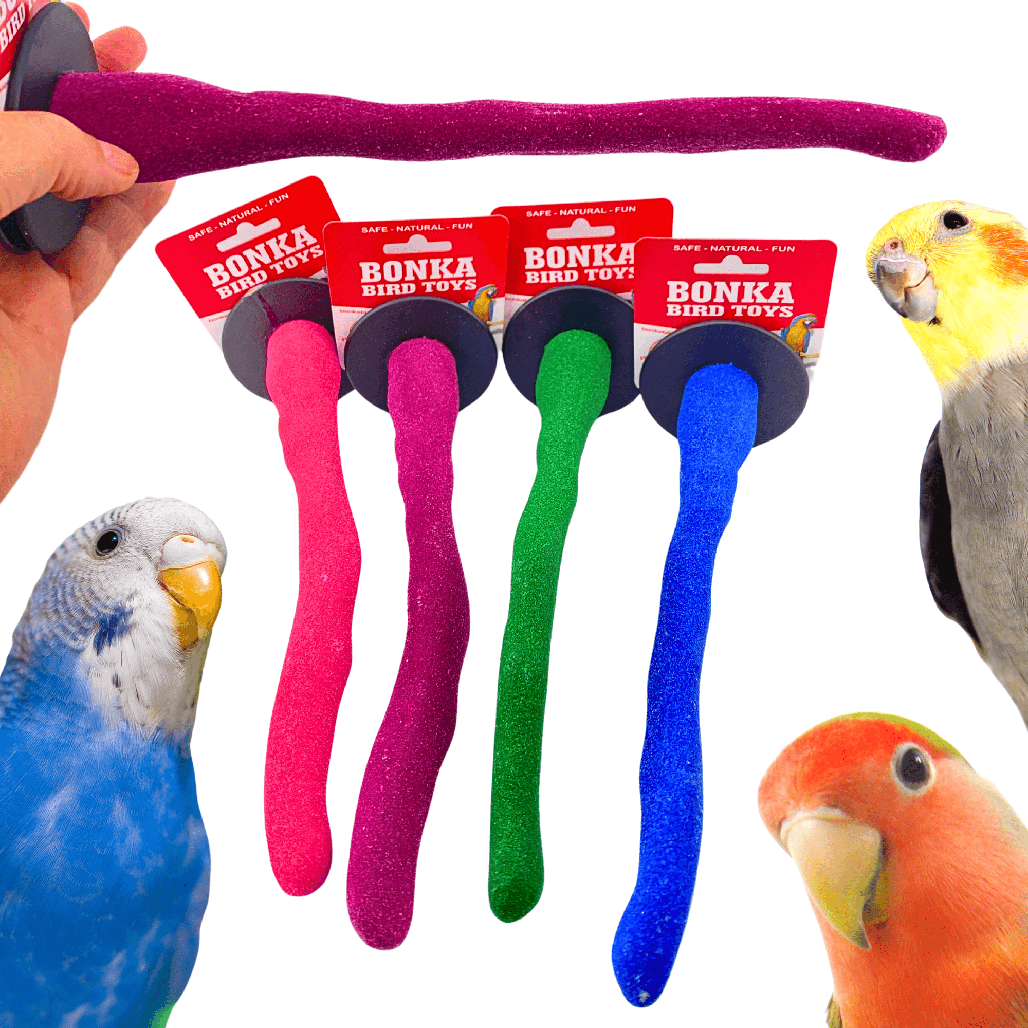 1435 Small Orthopedic Sand Perch - Bonka Bird Toys