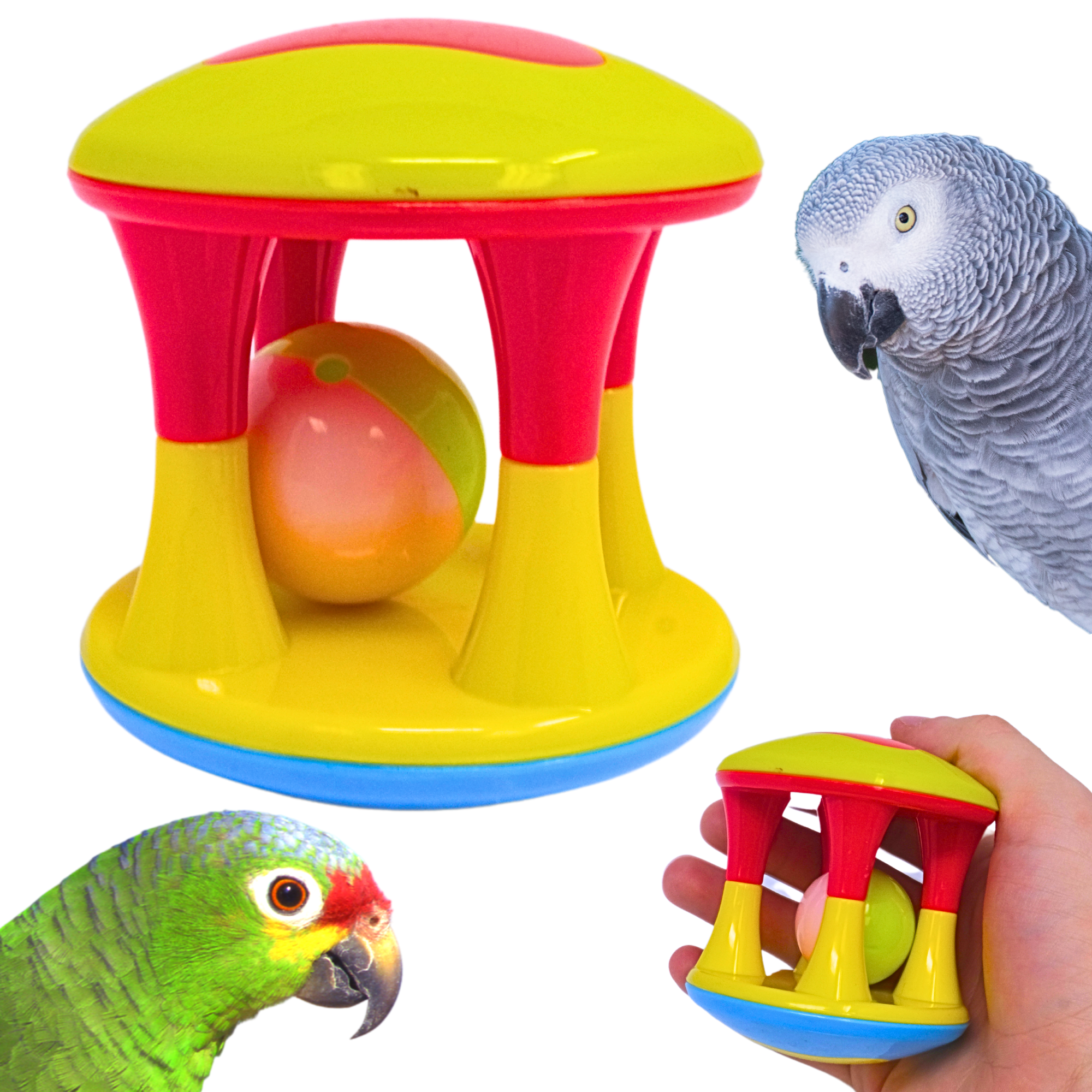 2461 Rattler Cage - Bonka Bird Toys