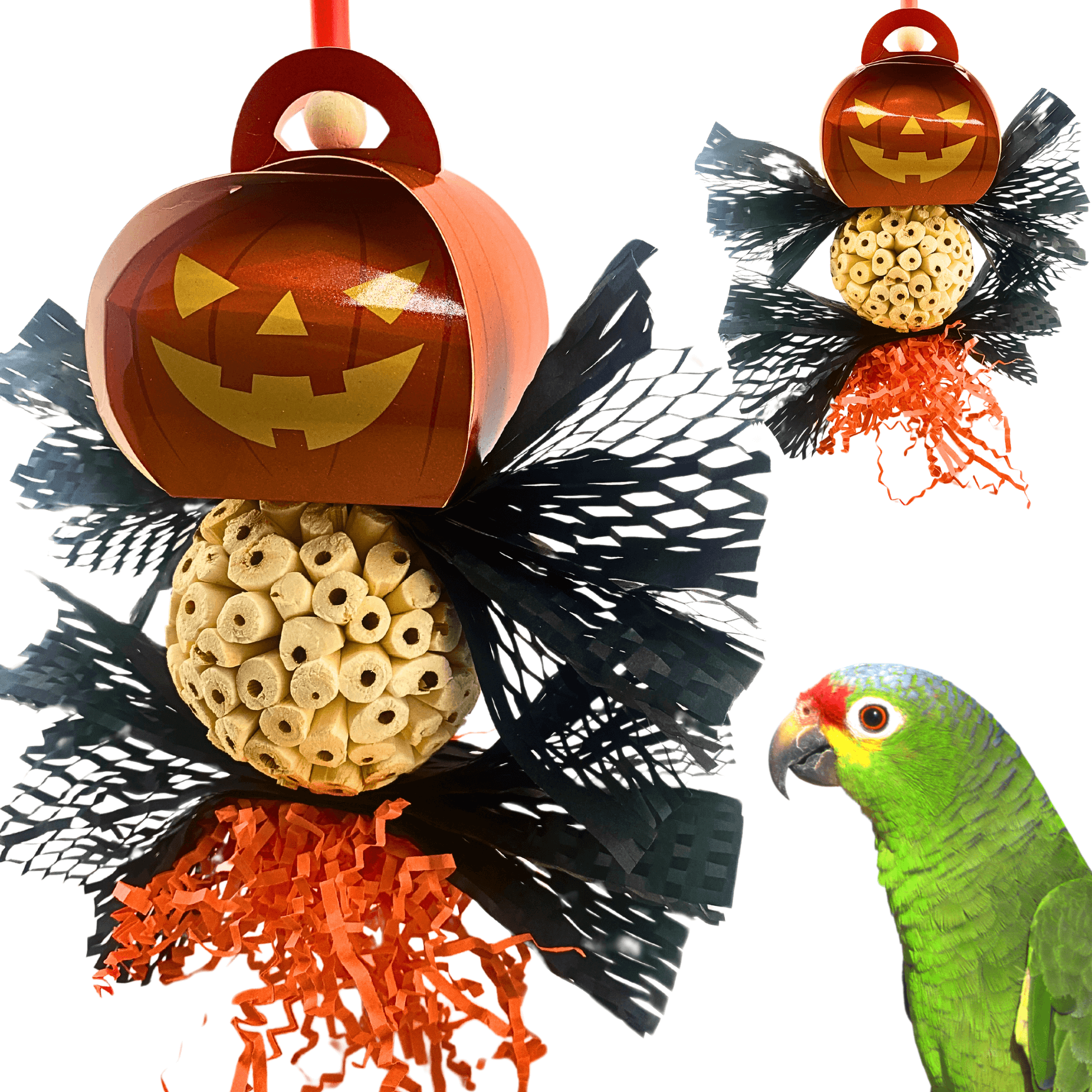2717 Spooky Halloween Pumpkin - Bonka Bird Toys