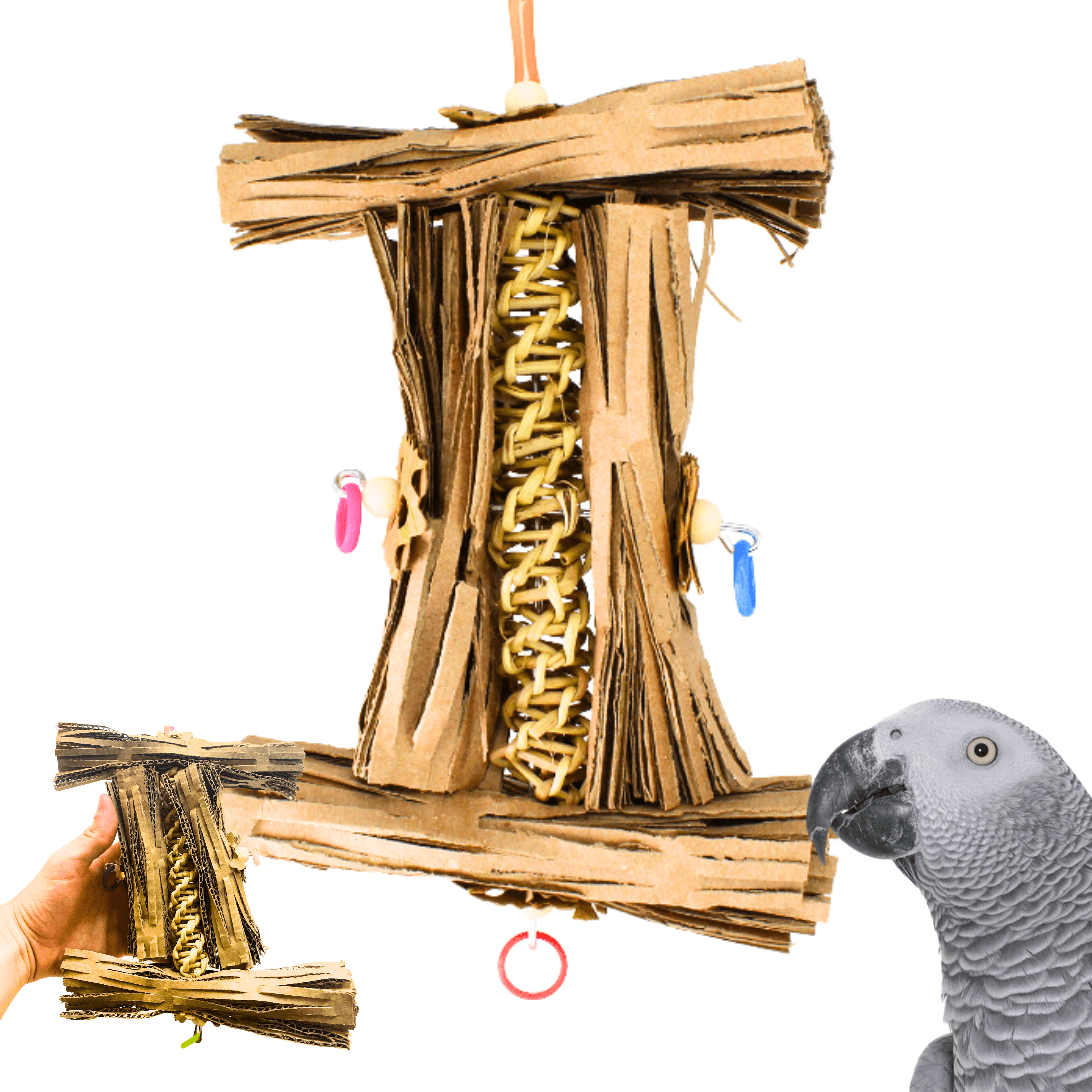 1547 Natural Helix - Bonka Bird Toys