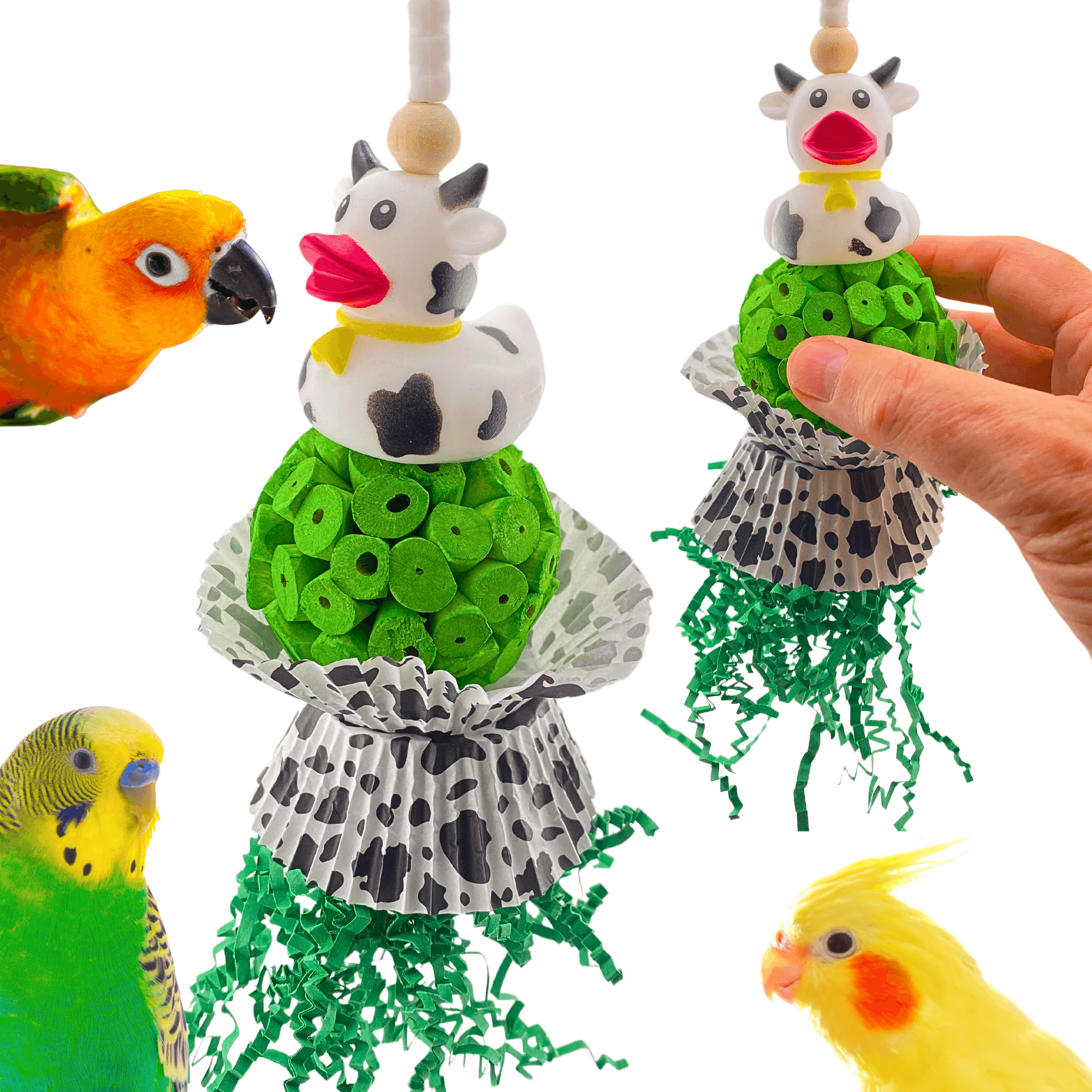 2450 Moo Cow Munch - Bonka Bird Toys