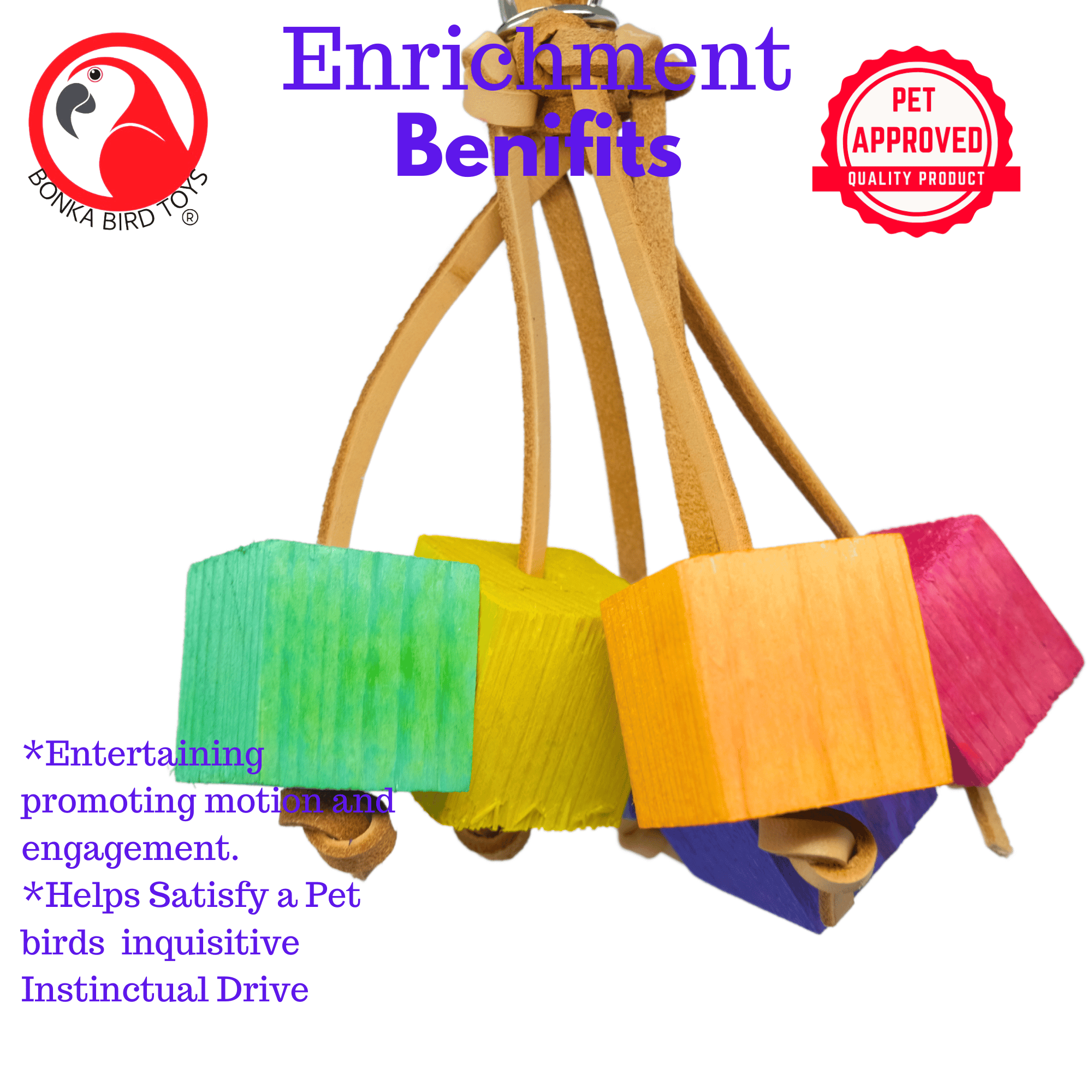 1965 Block Spider - Bonka Bird Toys