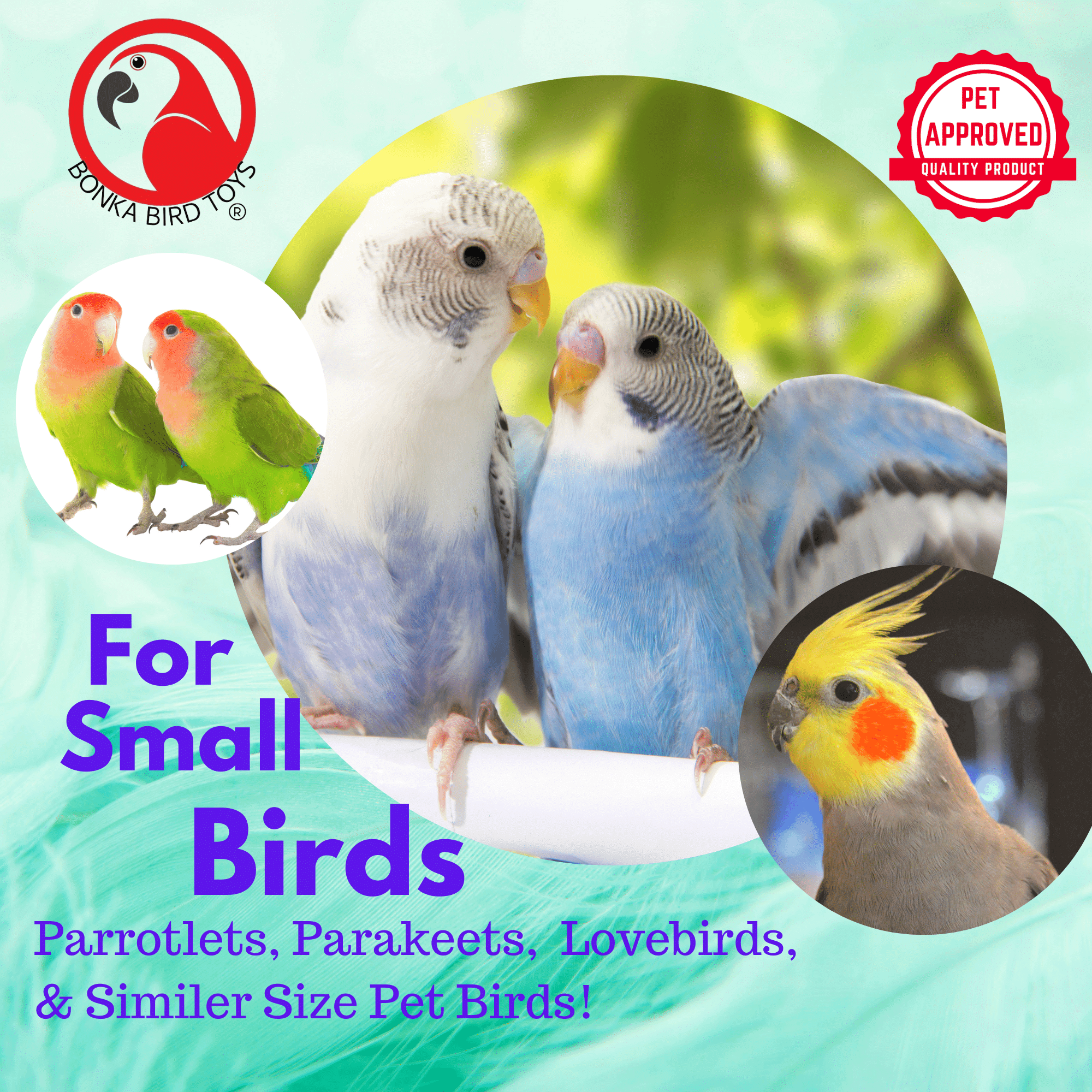36414 House Mirror - BOGO BUNDLE BUY ONE GET ONE FREE! - Bonka Bird Toys