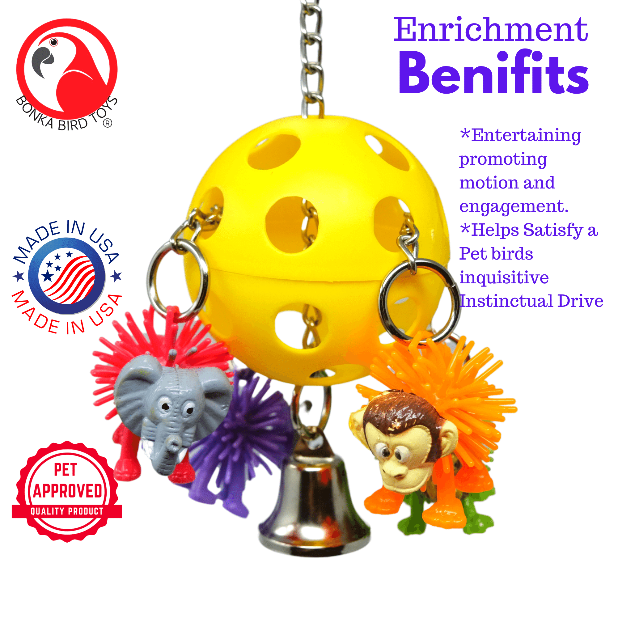 1936 Ballspike - Bonka Bird Toys