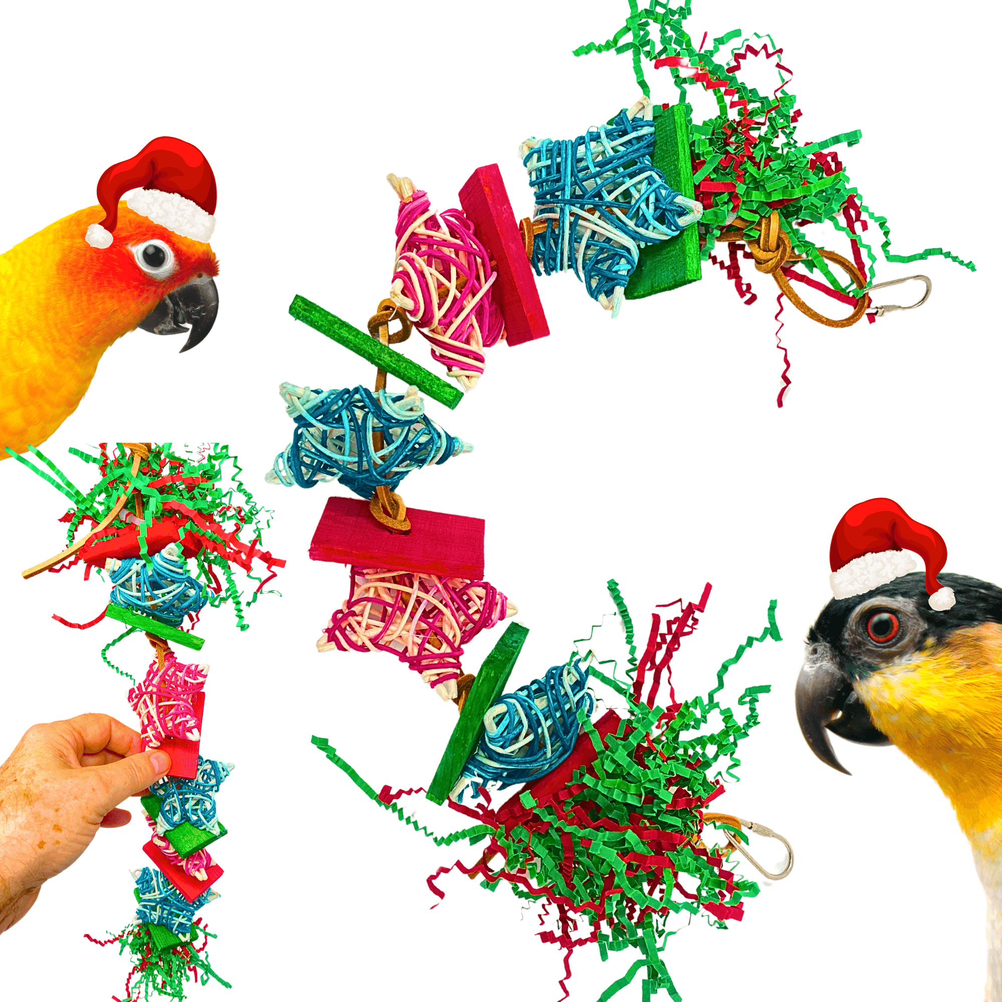 3922 Christmas Starry Night - Bonka Bird Toys