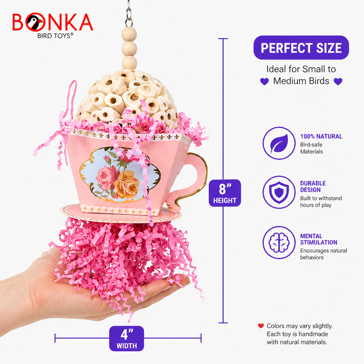 Sola Teacup - Bonka Bird Toys