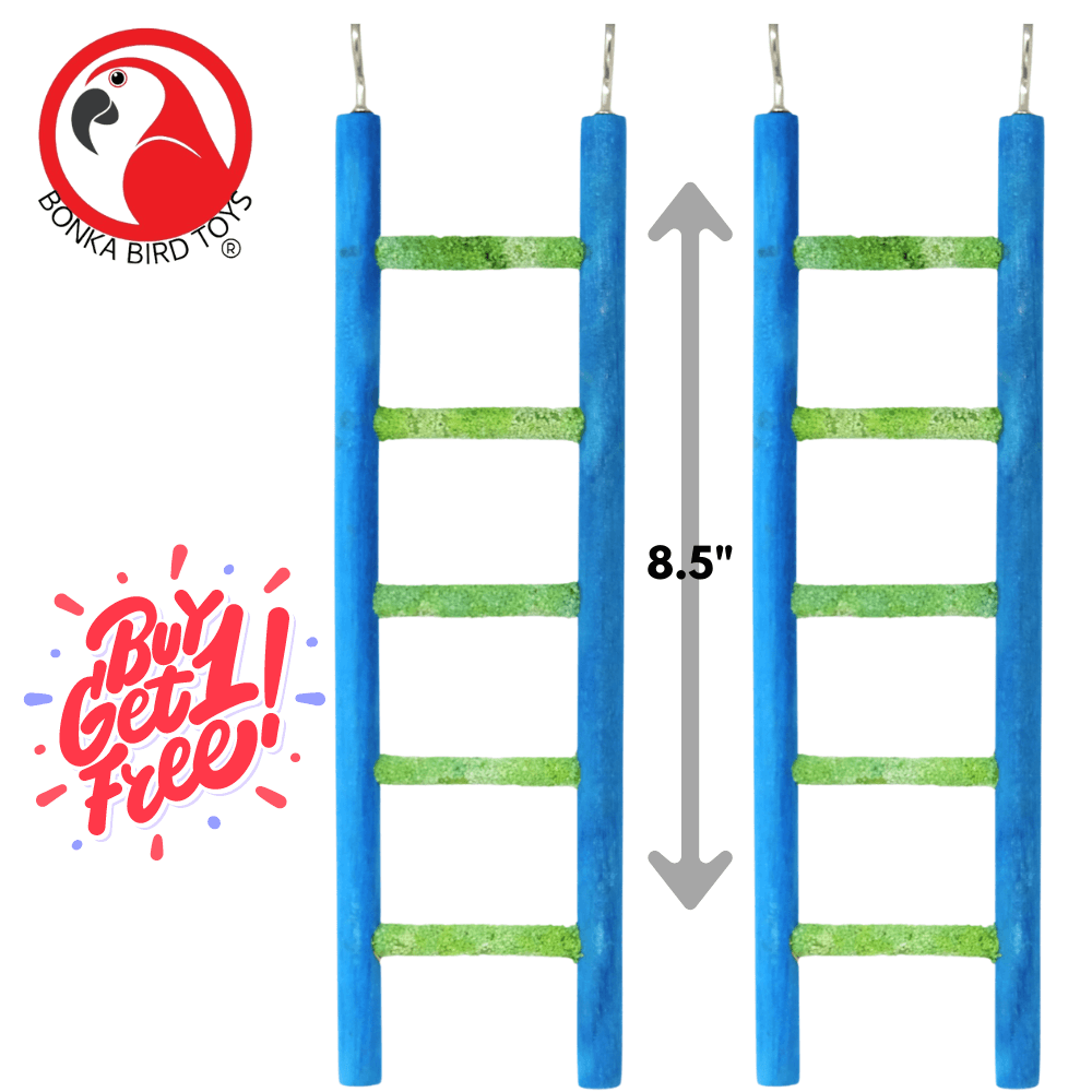 30801 X-Small 8.5" Pedi-Ladder BOGO BUNDLE BUY ONE GET ONE FREE! - Bonka Bird Toys