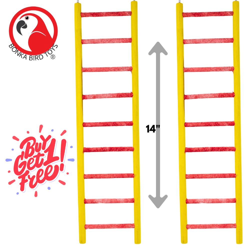 30803 Medium Pedi-ladder 14" BOGO BUNDLE BUY ONE GET ONE FREE! - Bonka Bird Toys