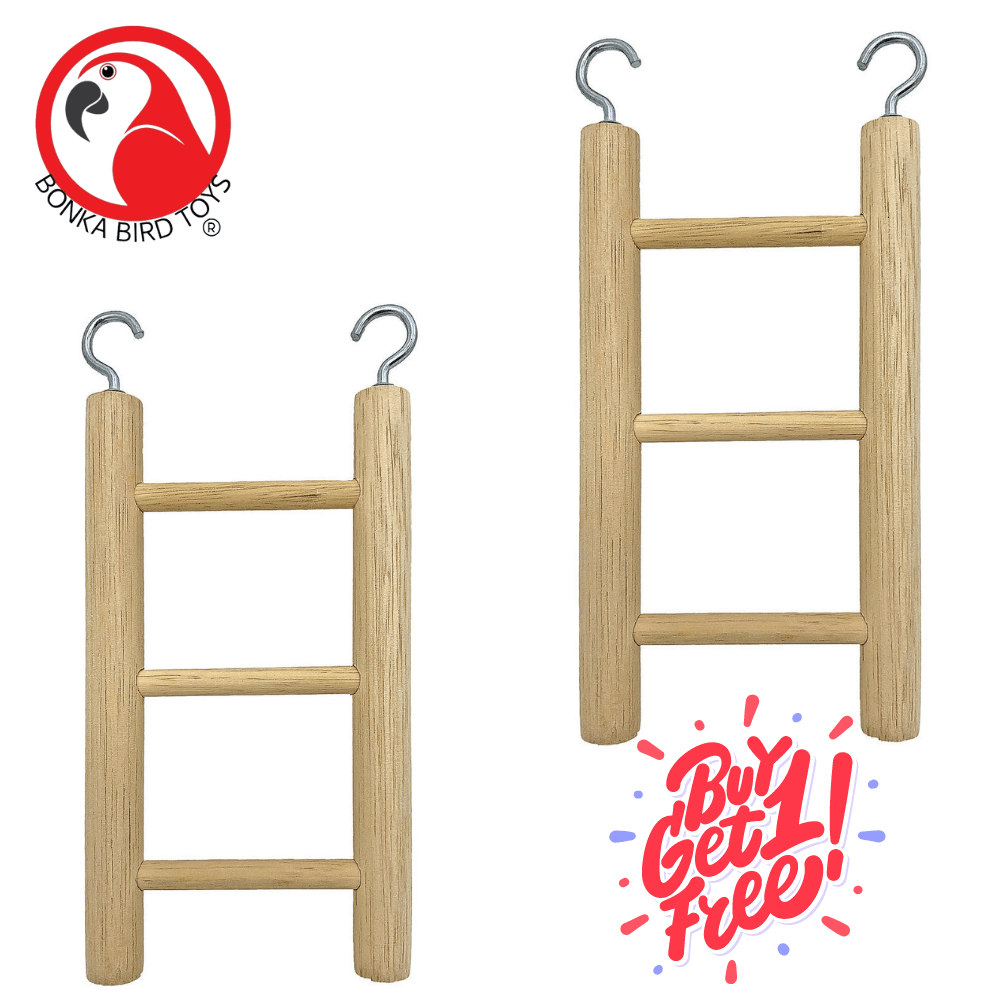3295 5.75 inch Ladder BOGO BUNDLE BUY ONE GET ONE FREE! - Bonka Bird Toys