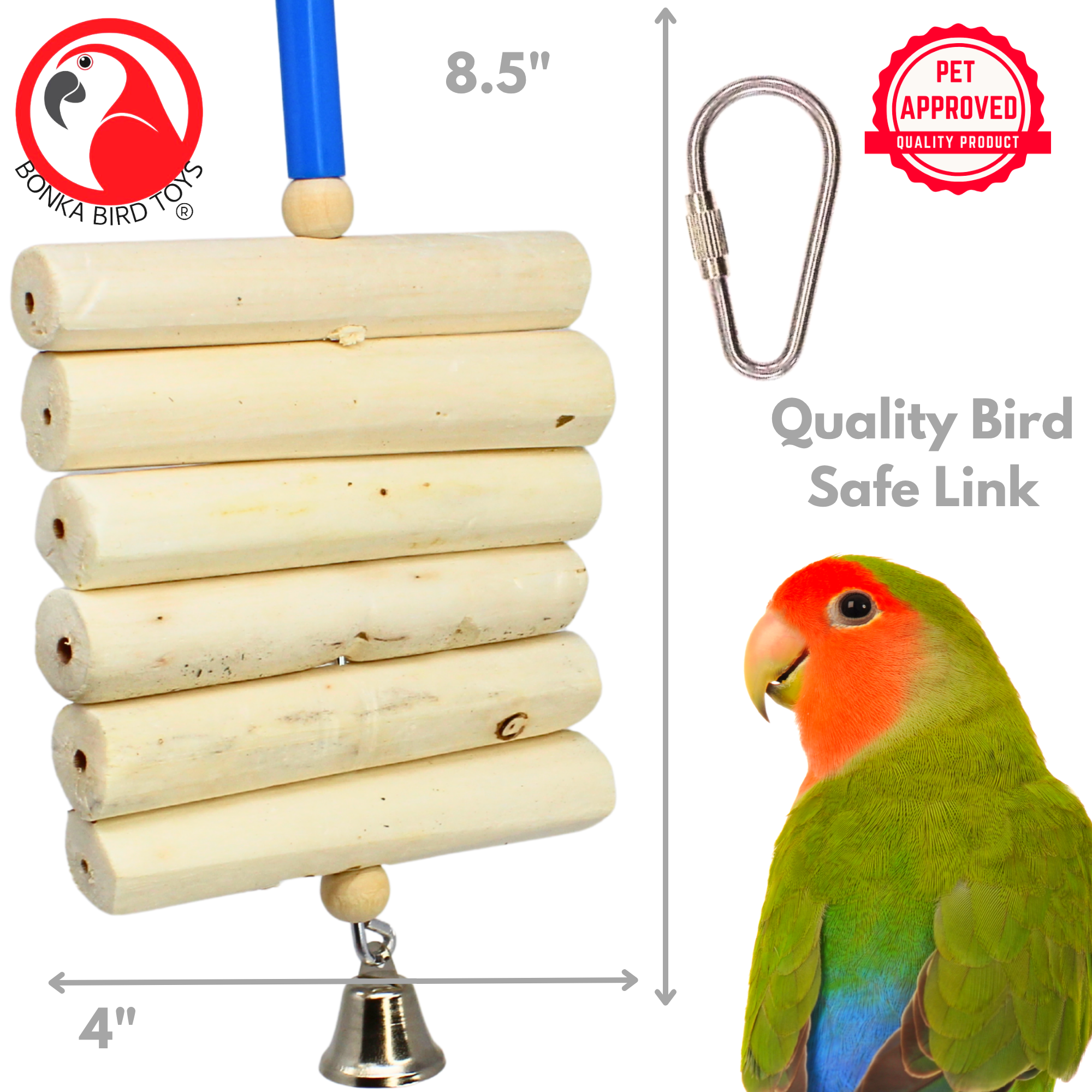 3559 Natural Sola - Bonka Bird Toys