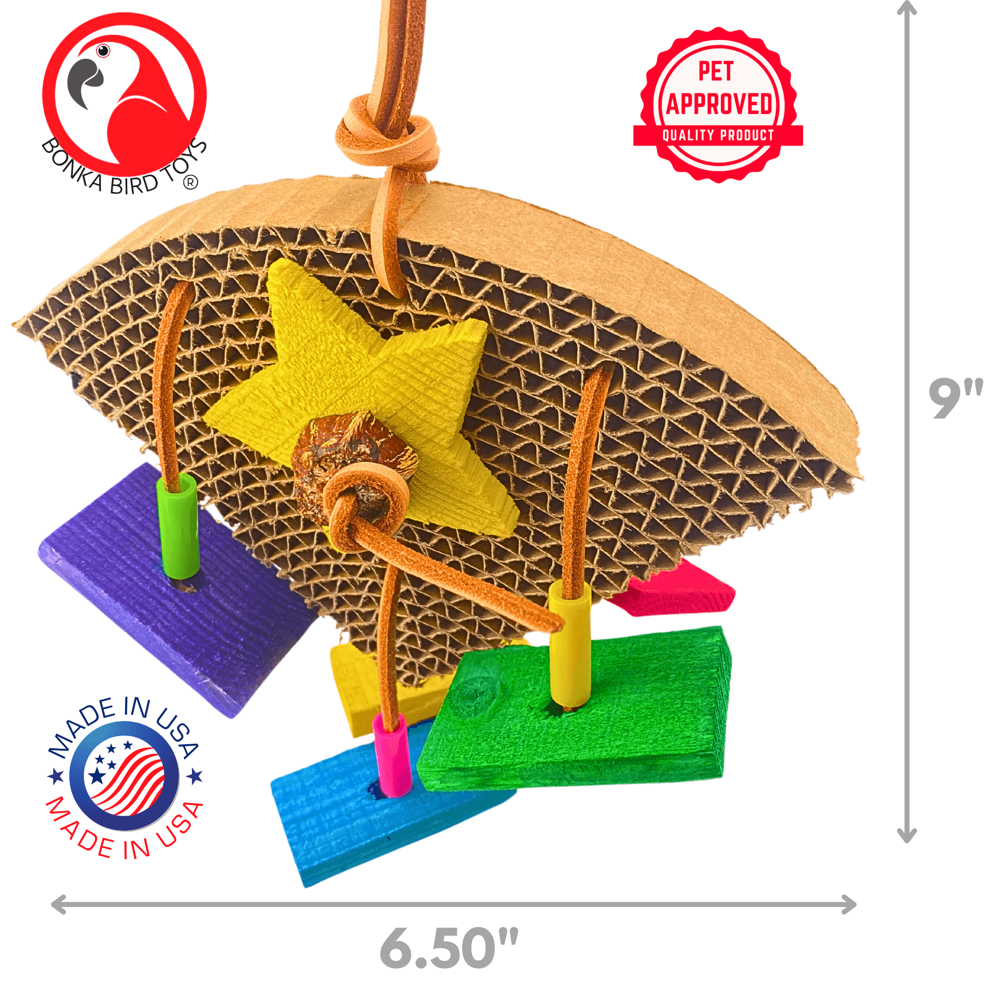 1417 Chomp Slice - Bonka Bird Toys